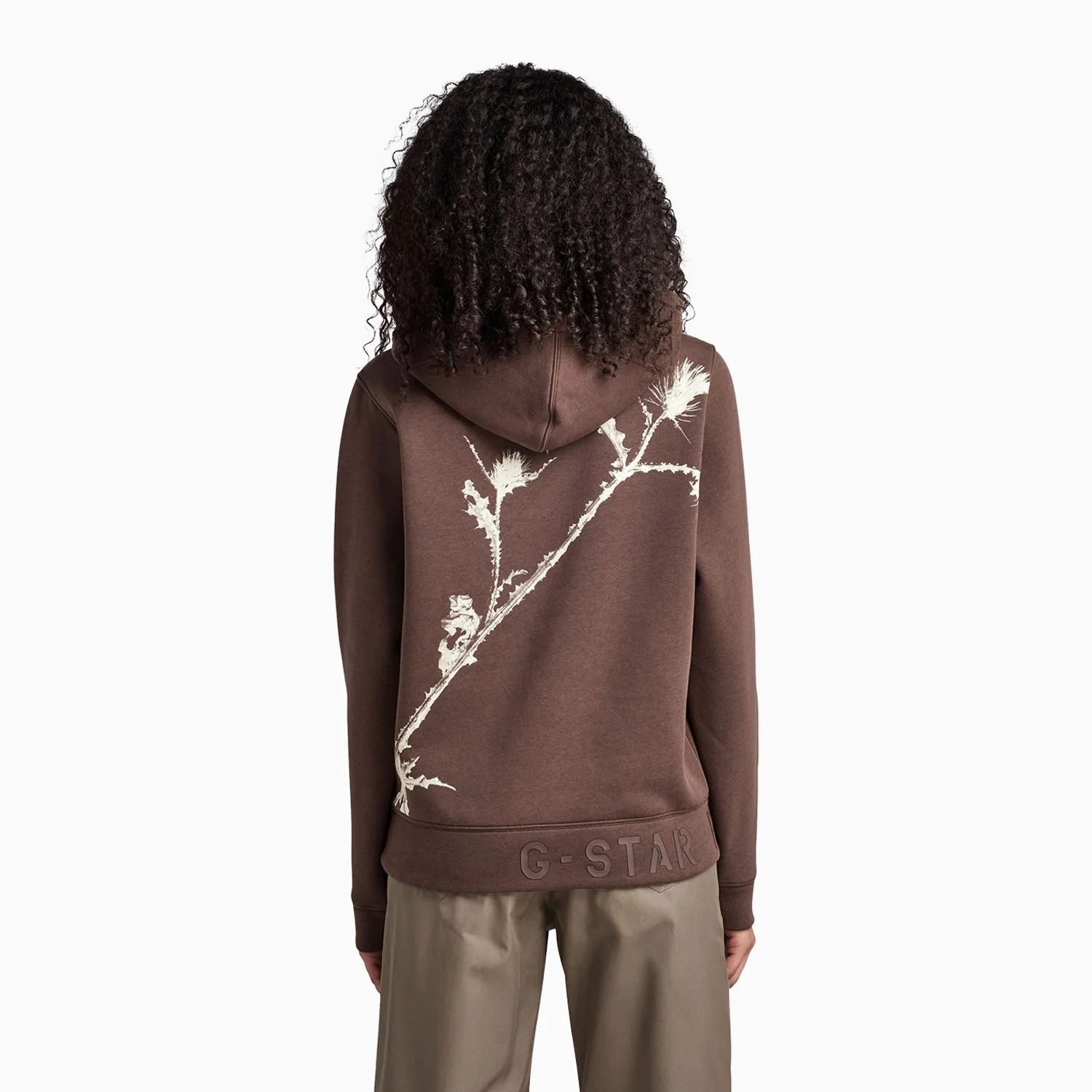 Women's Thistle Back Graphic Pull Over Hoodie - Image 3