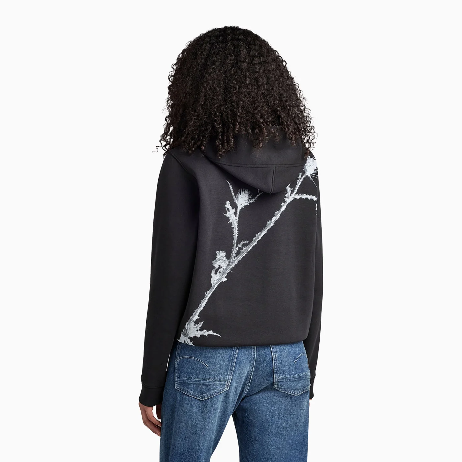 Women's Thistle Back Graphic Pull Over Hoodie - Image 3