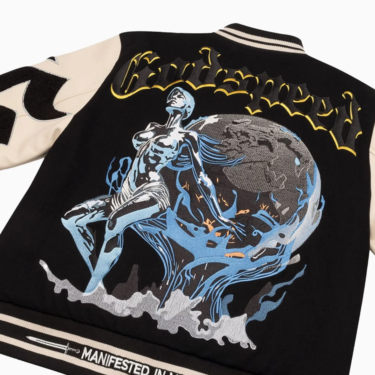 Men's Chrome Seduction Varsity Jacket - Image 3