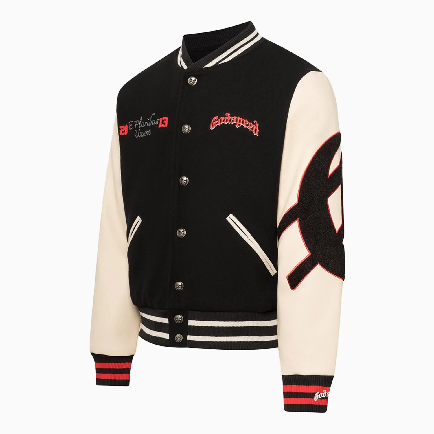 Men's Mankind Vs Ai Varsity Jacket - Image 3