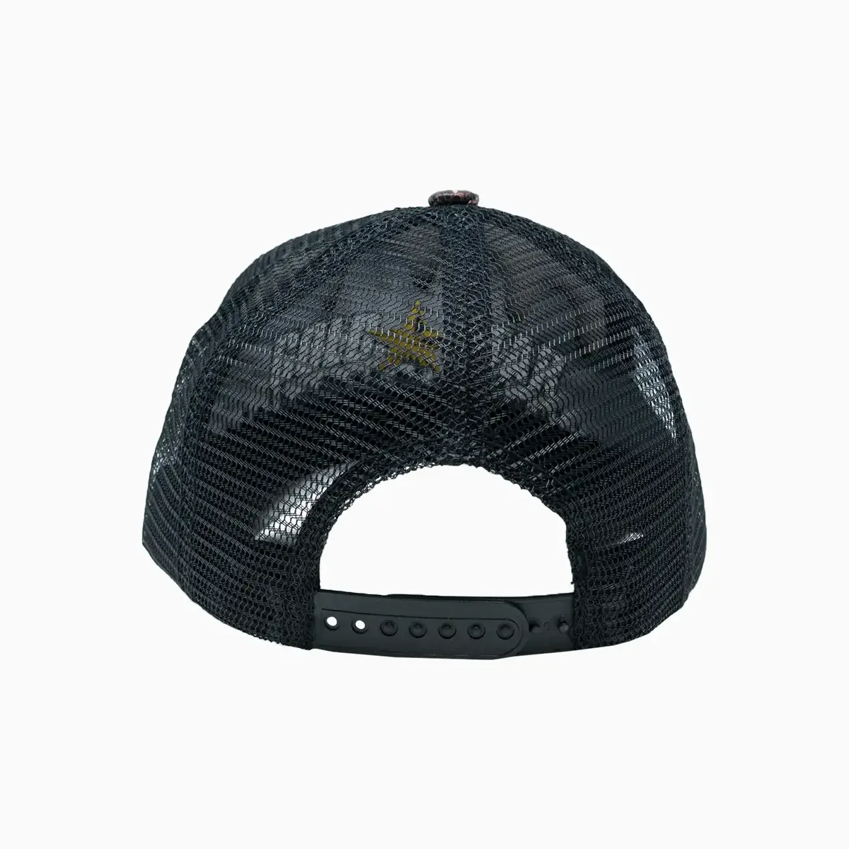 Goat Brown Leather Trucker Hat - Image 2