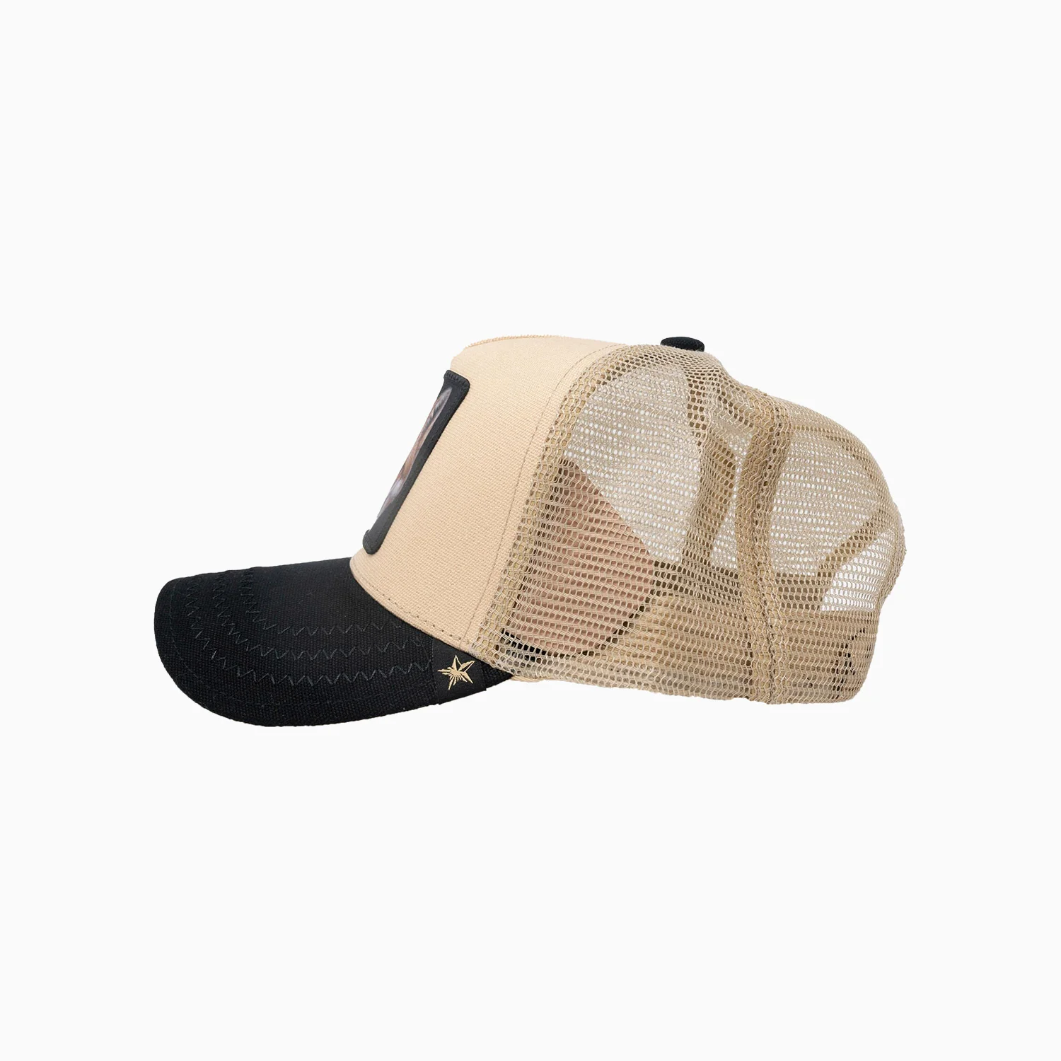 The Fox Beige Trucker Hat - Image 4