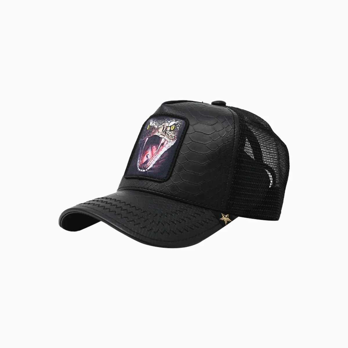The Sneak Leather Trucker Hat - Image 2