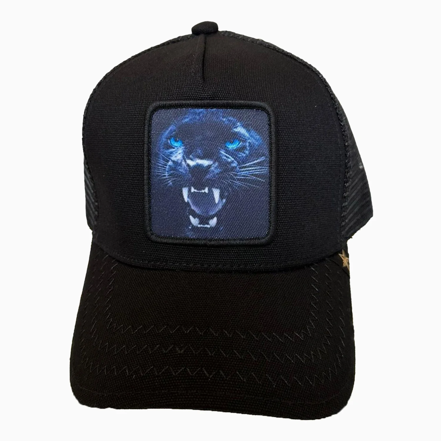 The Tiger Black Trucker Hat