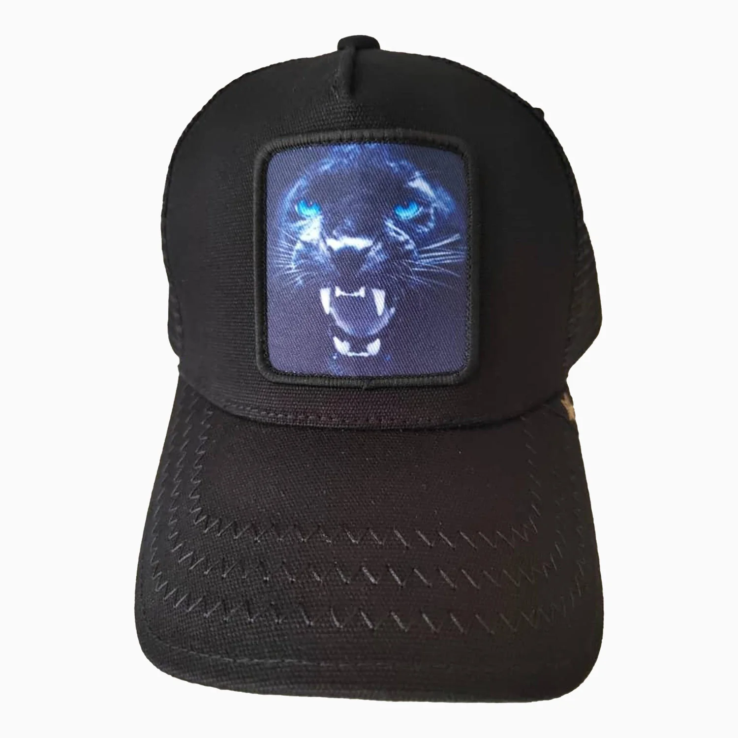 The Tiger Black Trucker Hat - Image 3