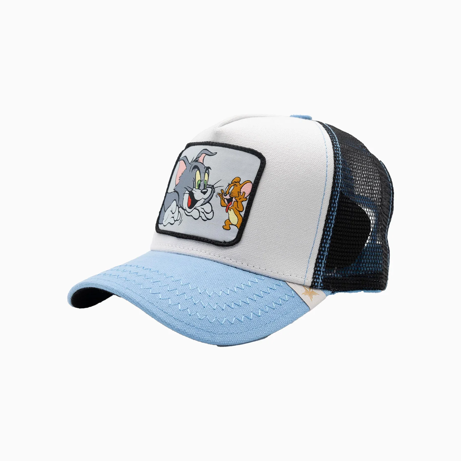 The Tom And Jerry Baby Blue Trucker Hat - Image 2