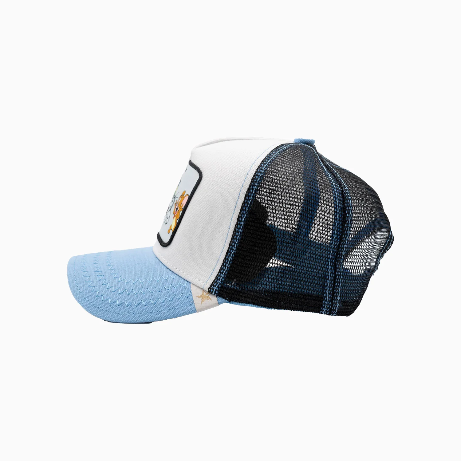 The Tom And Jerry Baby Blue Trucker Hat - Image 4
