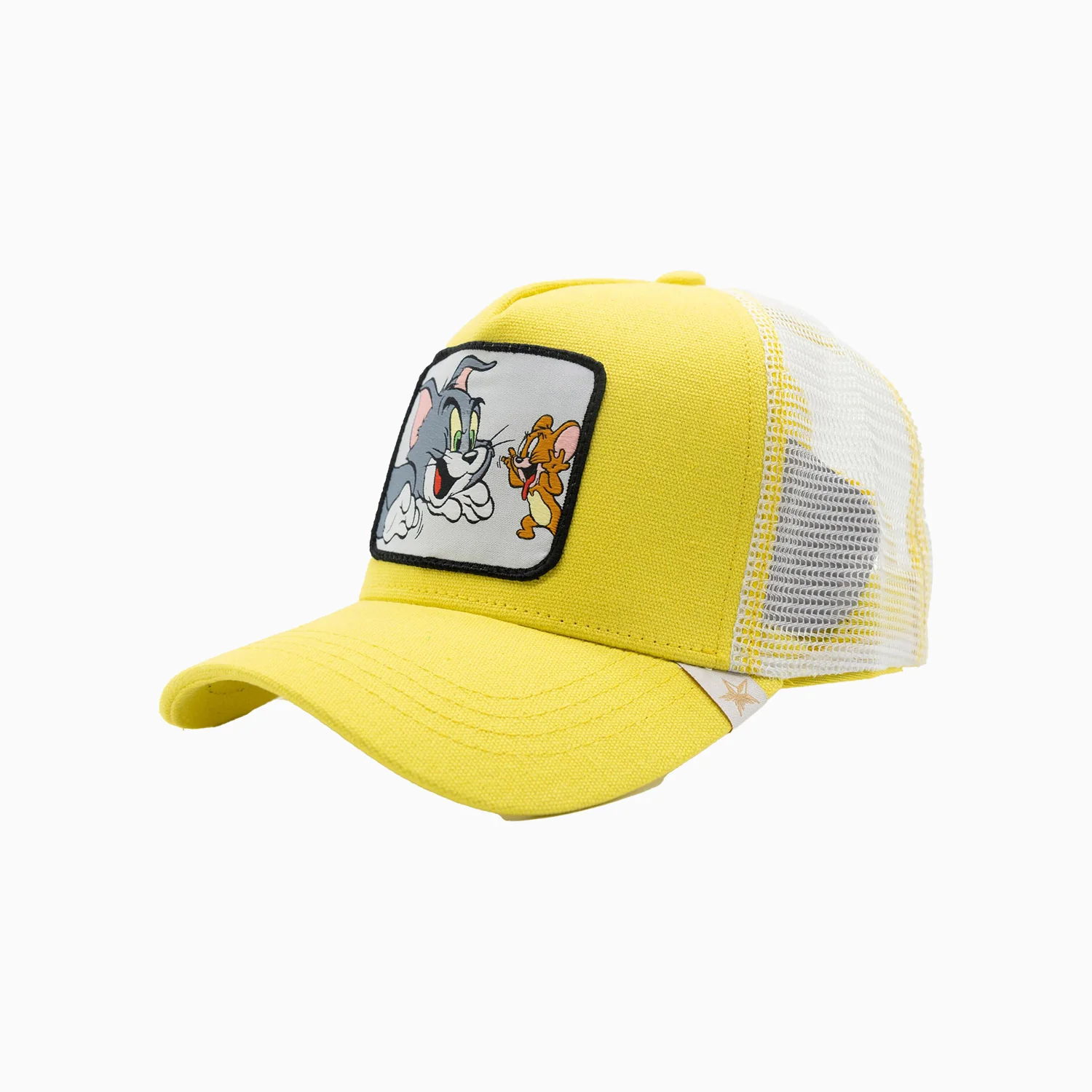 The Tom And Jerry Yellow Trucker Hat - Image 2