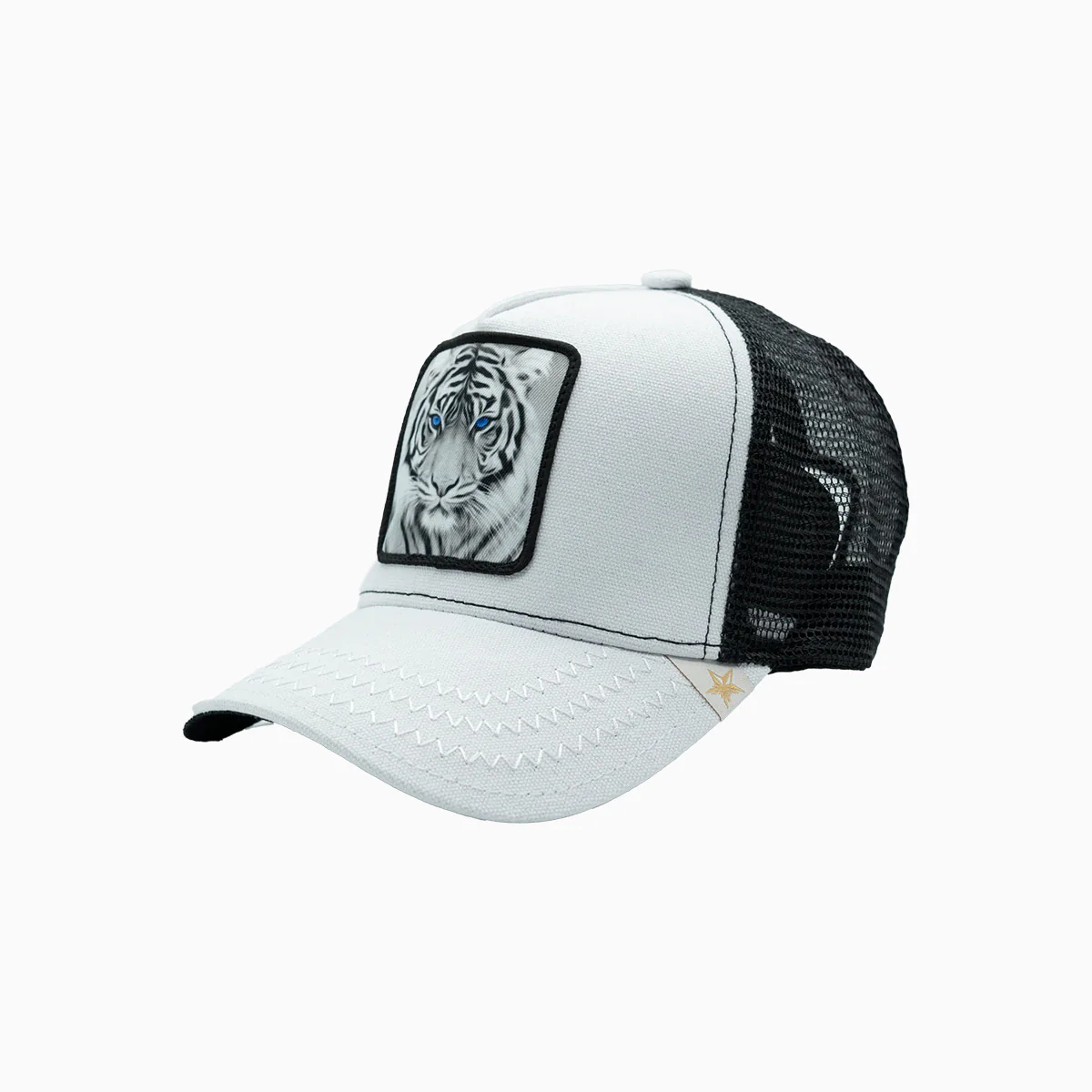 The White Tiger Trucker Hat - Image 2