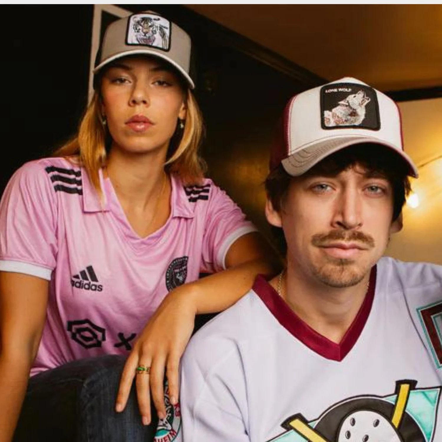 The MV Stripes Trucker Hat - Image 6