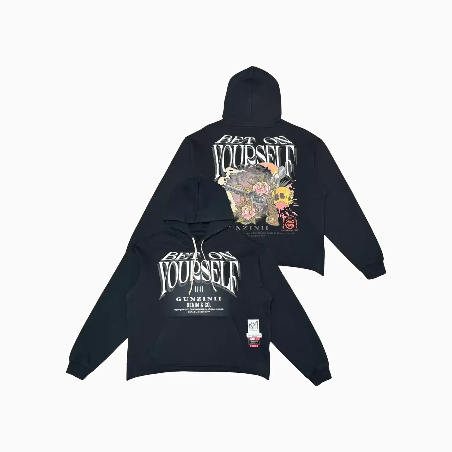 Men's Bet On Yourself Pull Over Hoodie - Image 5