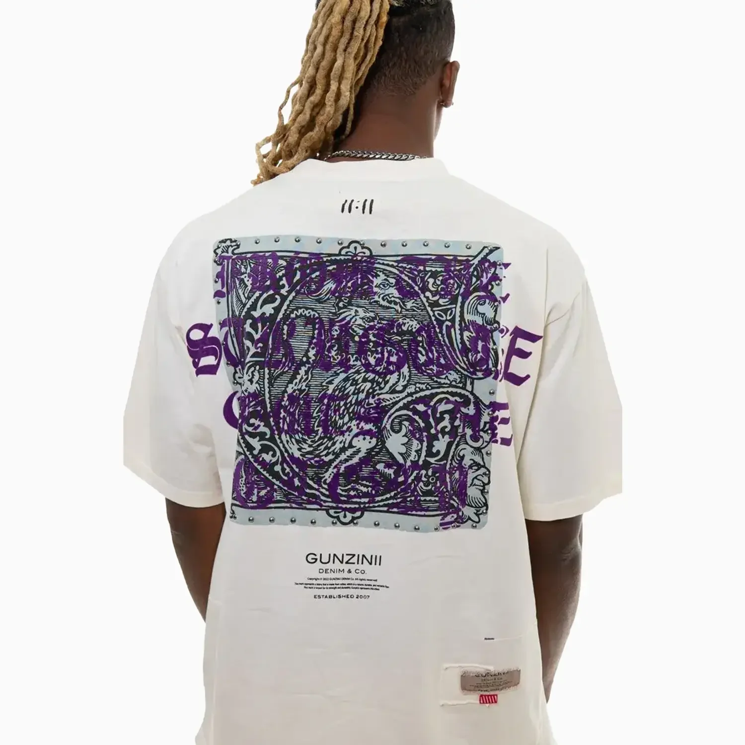 Men's Savage Culture Graphic Co-ord Set – Off-White Edition - Image 4