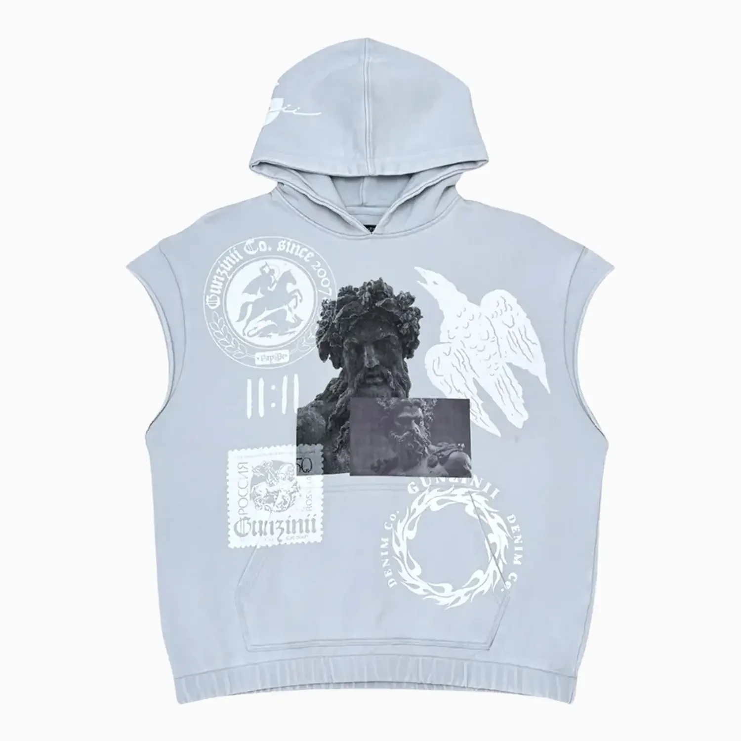 Men's Sleeveless Hoodie and Shorts Set - Image 6