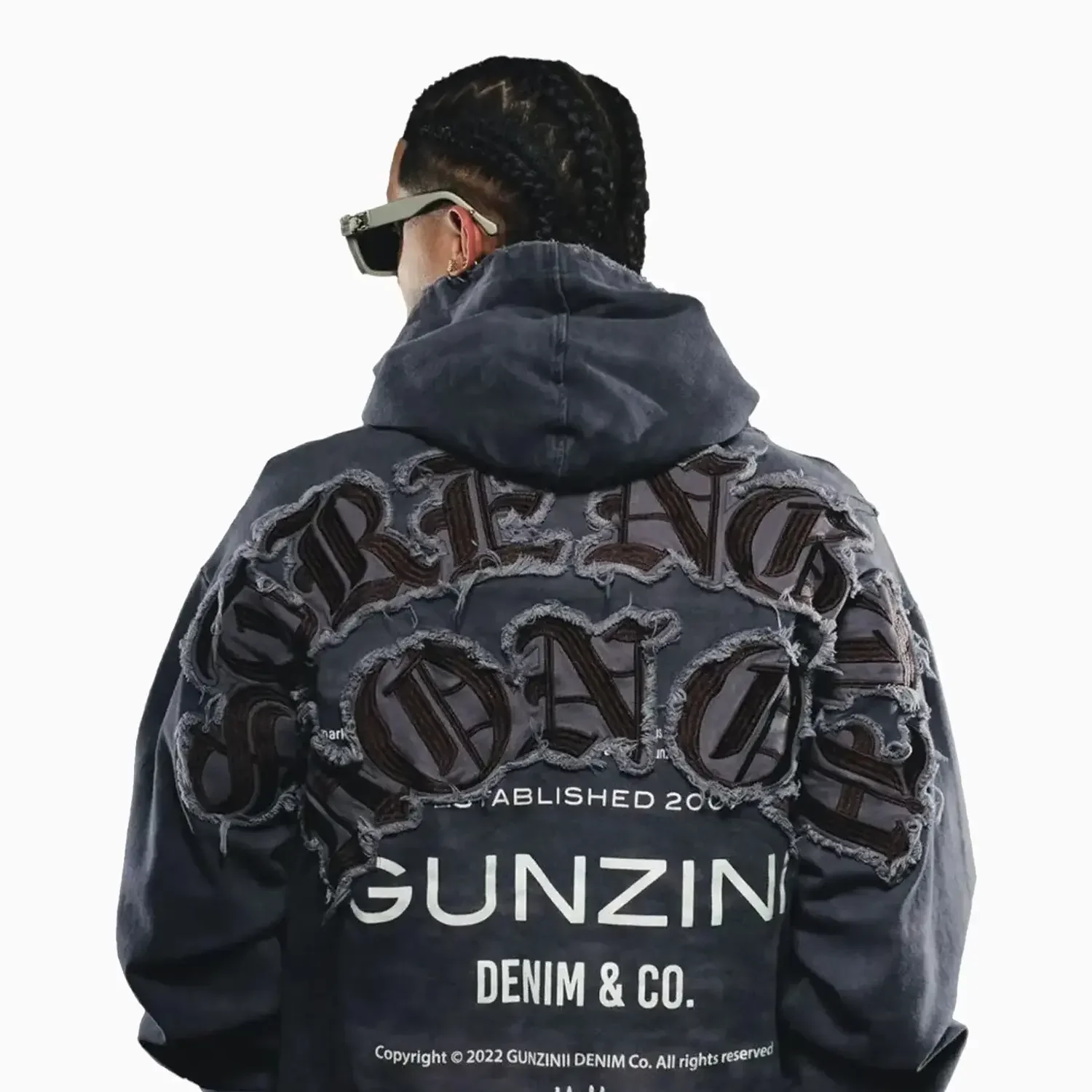 Men's Strength Honor Pull Over Hoodie - Image 4