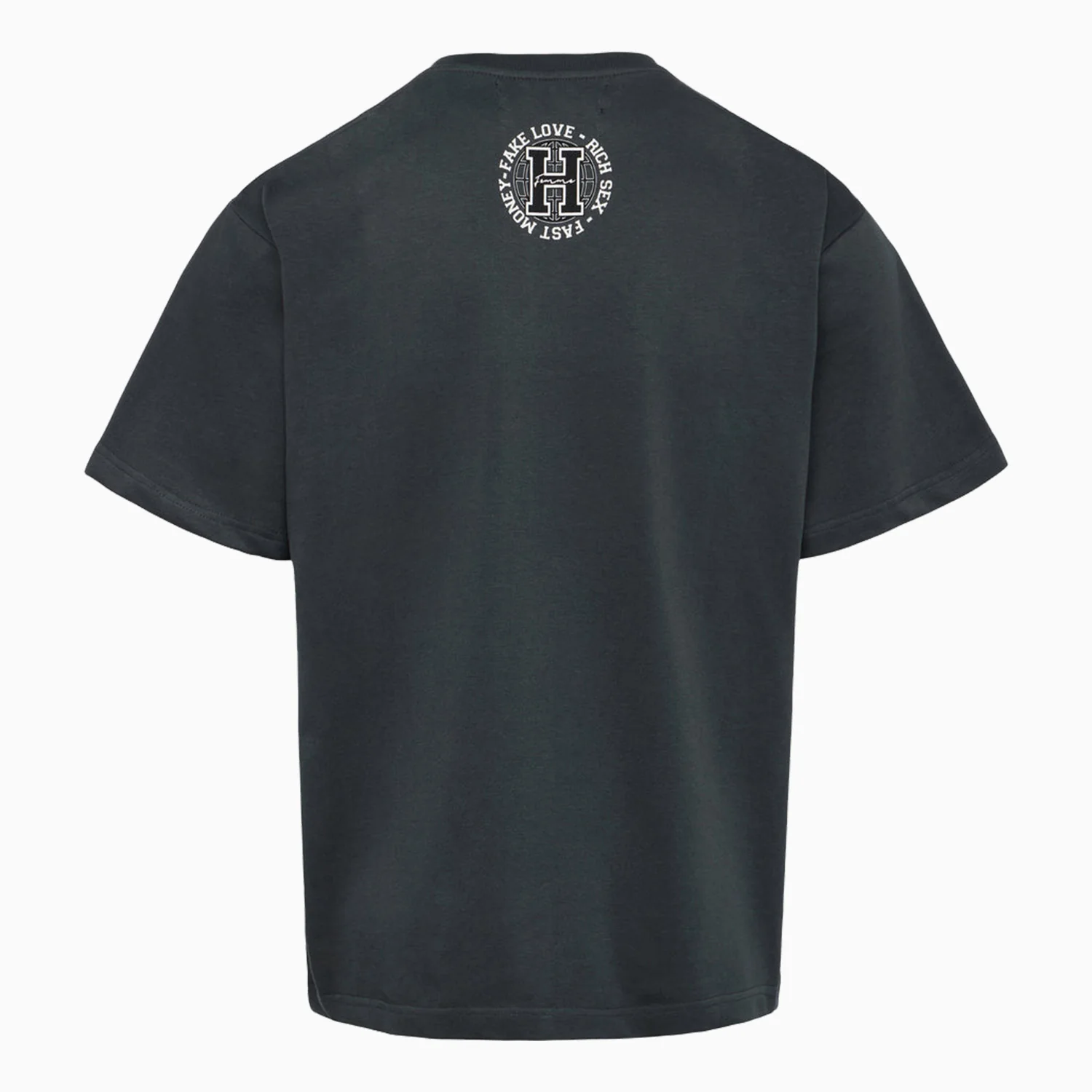 Men's Purebred Charcoal T-Shirt - Image 3