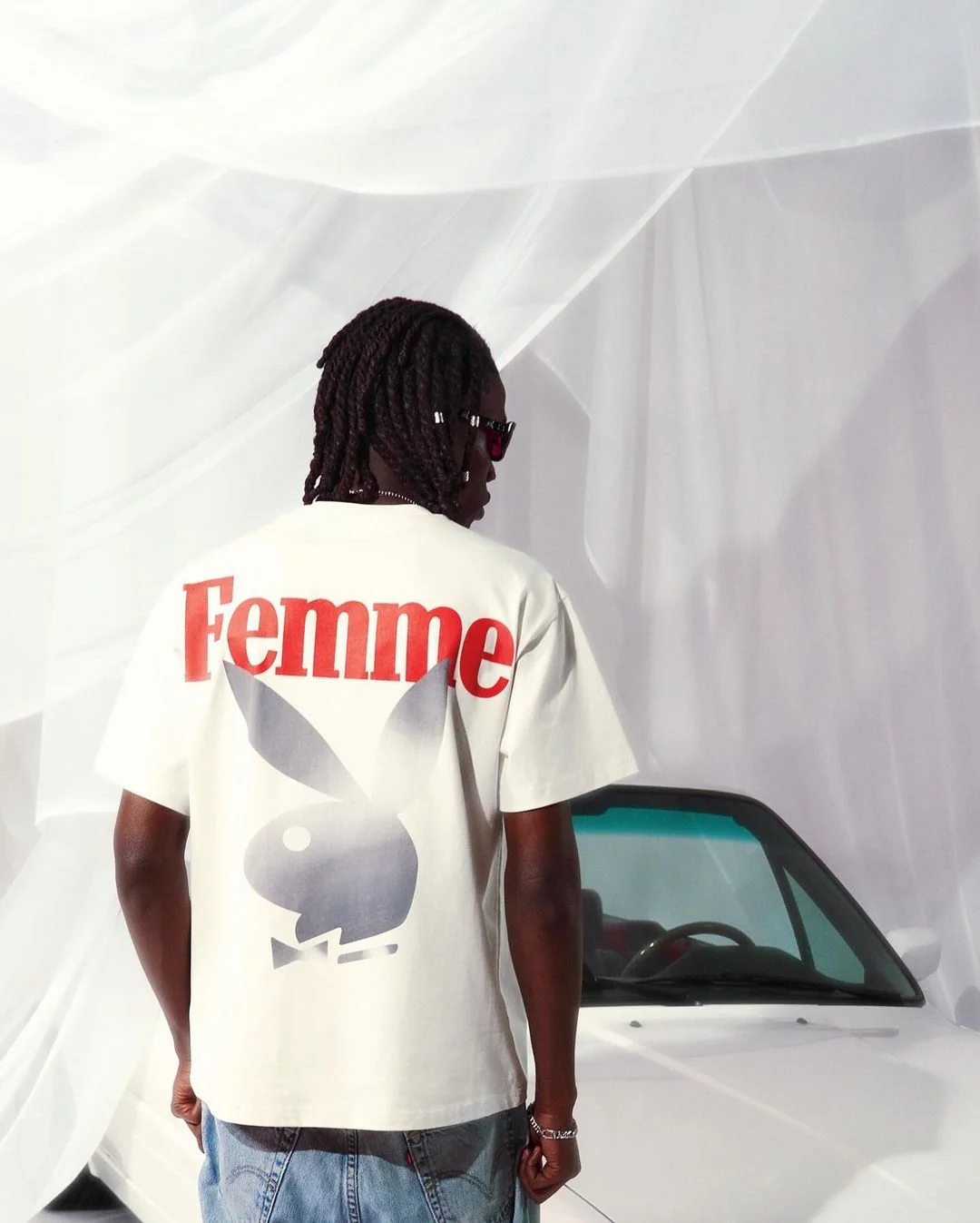 Men's Twisted Bunny T-Shirt - Image 4