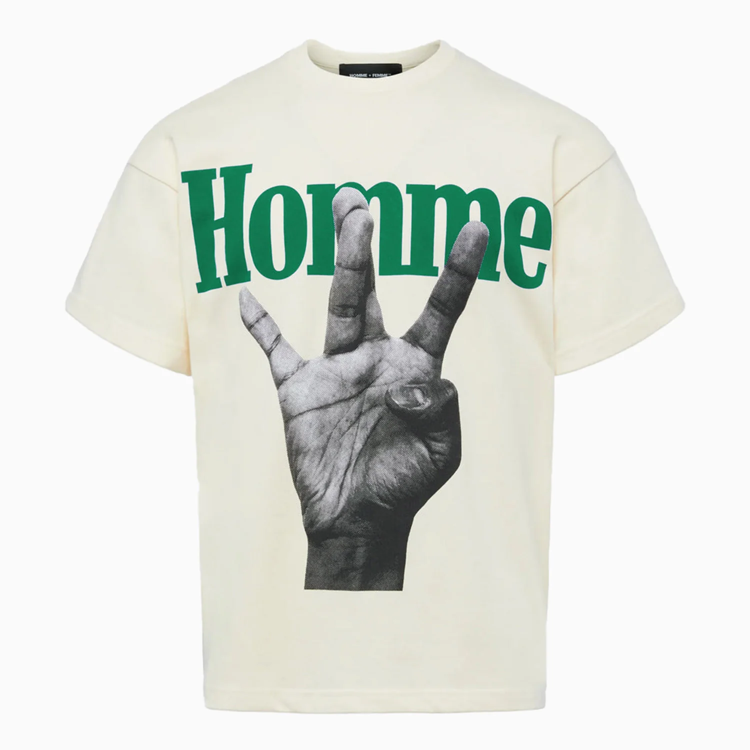 Men's Twisted Fingers Short Sleeve T-Shirt - Image 2