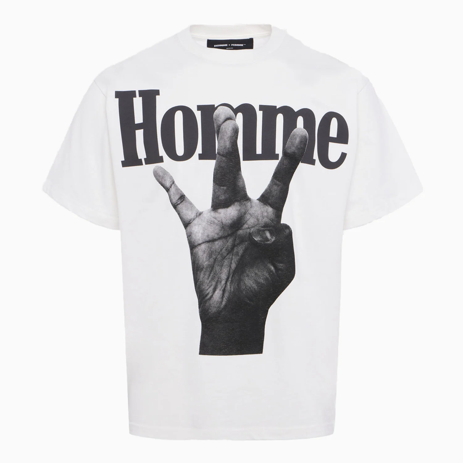 Men's Twisted Fingers Short Sleeve T-Shirt