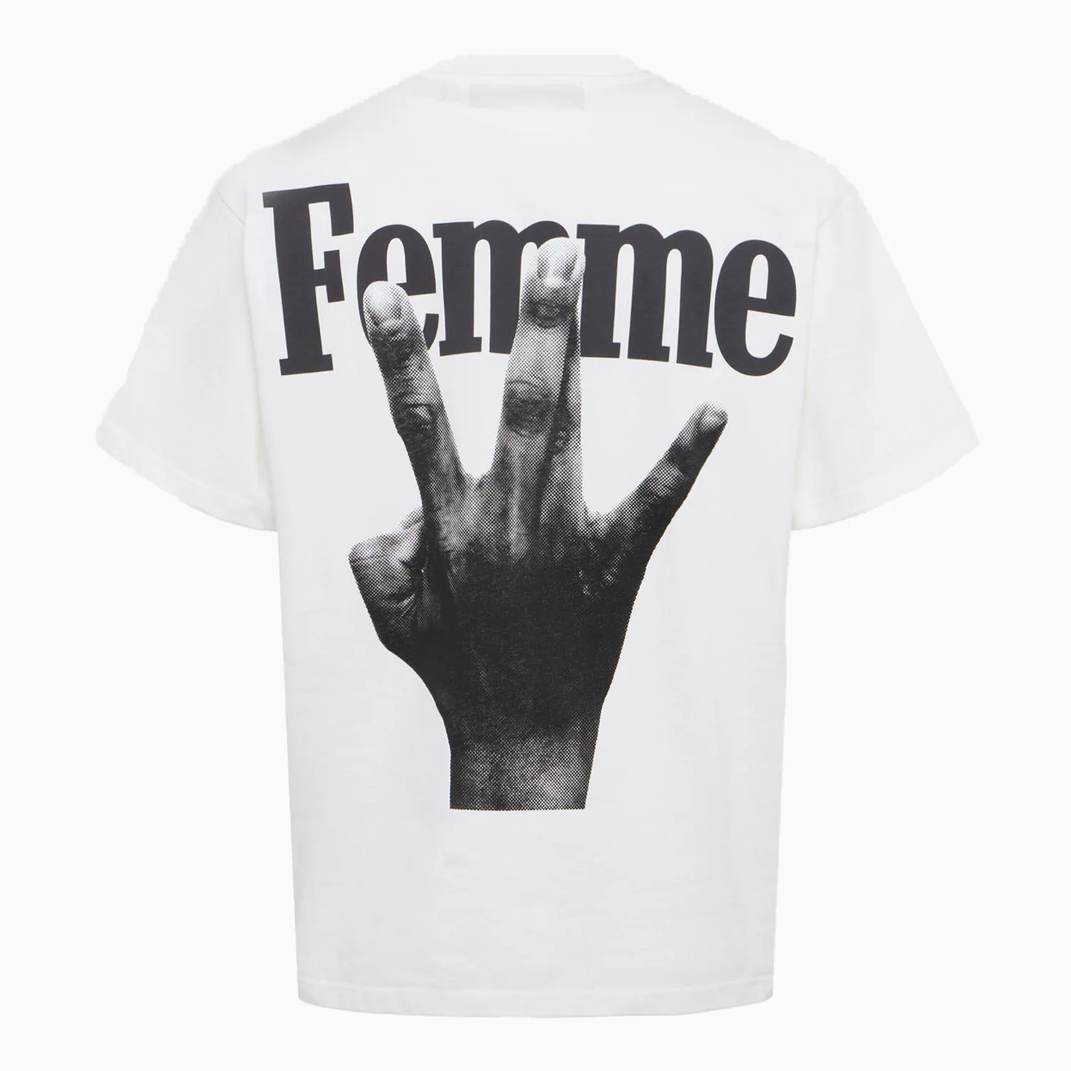 Men's Twisted Fingers Short Sleeve T-Shirt - Image 3