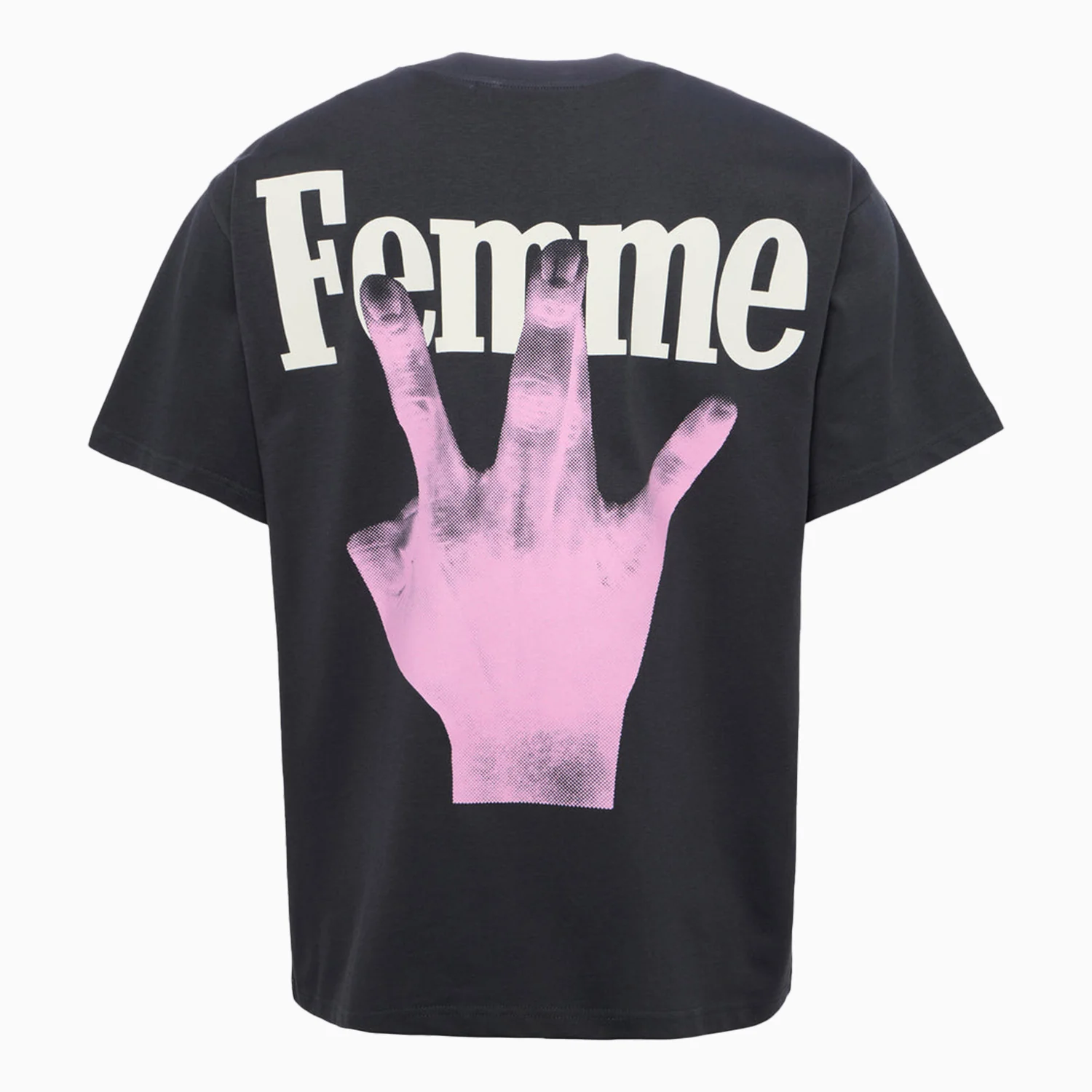 Men's Twisted Fingers Short Sleeve T-Shirt - Image 2