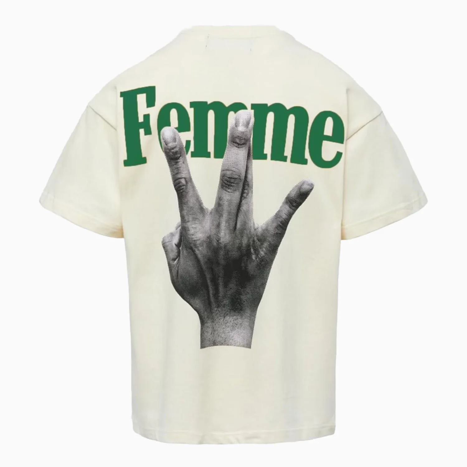 Men's Twisted Fingers Short Sleeve T-Shirt - Image 2
