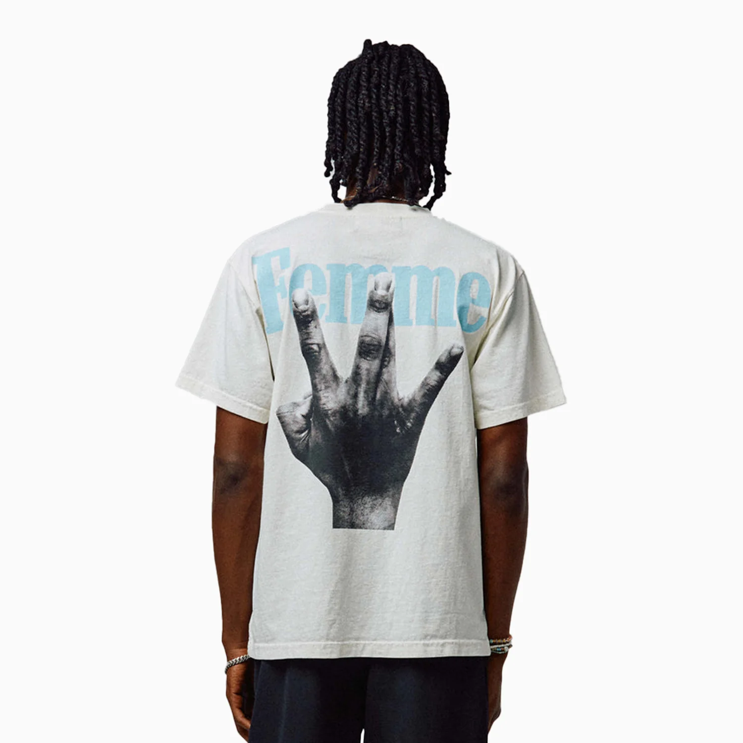 Men's Twisted Fingers T Shirt - Image 2