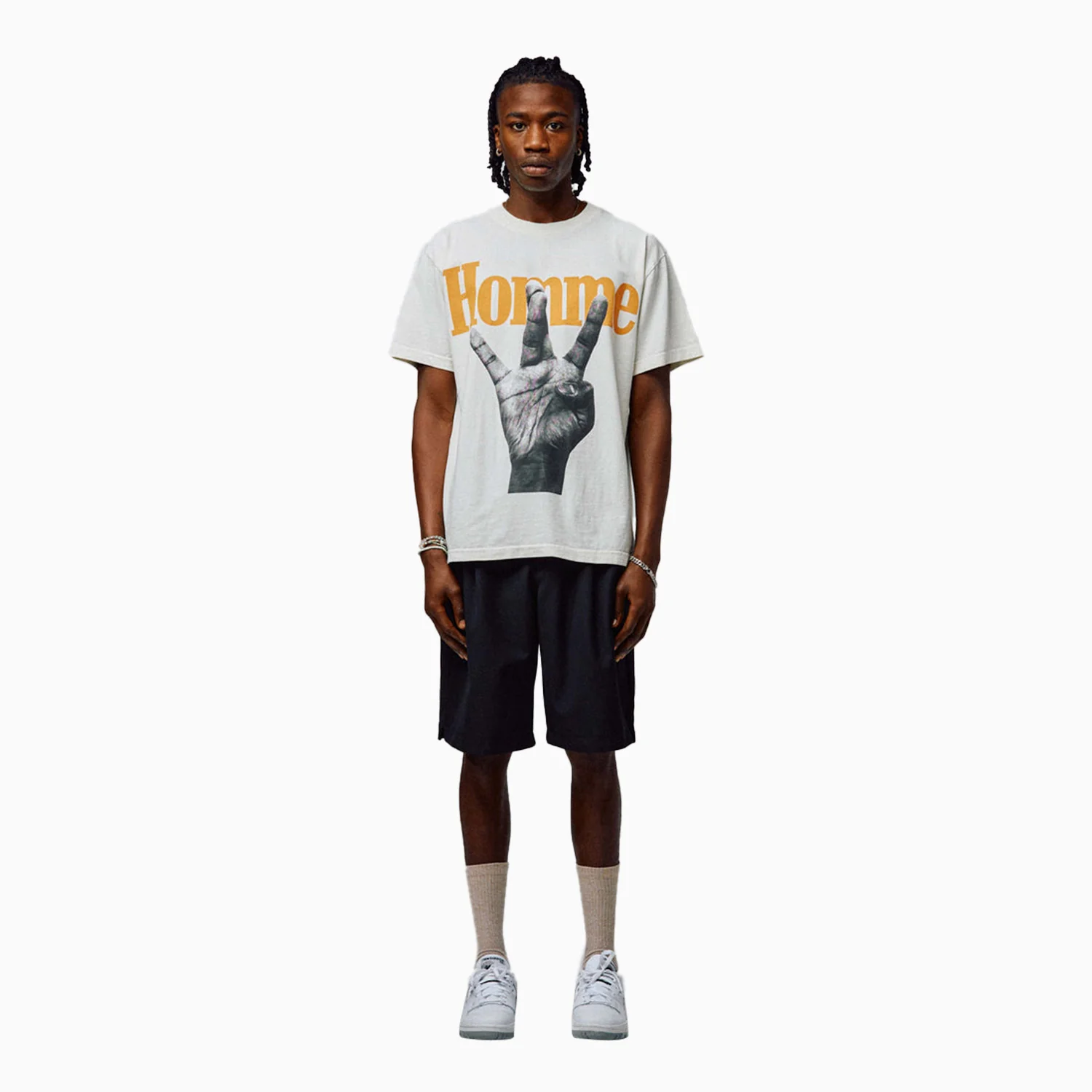 Men's Twisted Fingers T Shirt - Image 4
