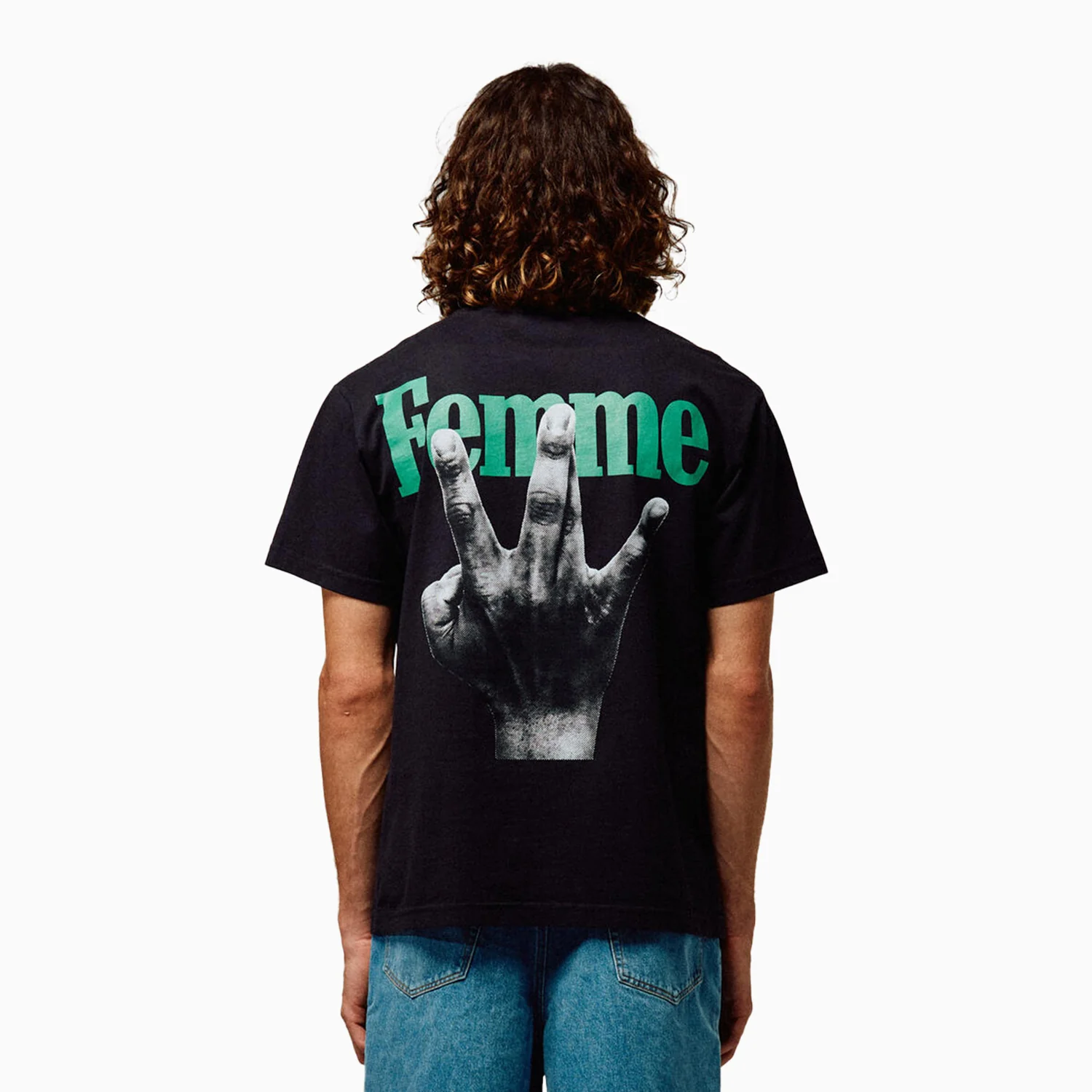 Men's Twisted Fingers T Shirt With Infrared - Image 2