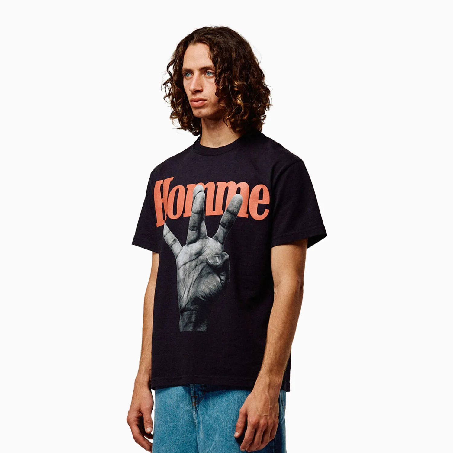 Men's Twisted Fingers T Shirt With Infrared - Image 3