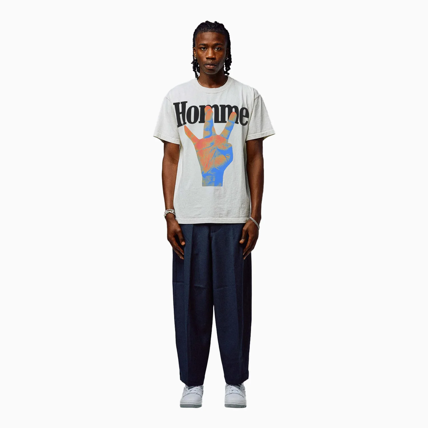 Men's Twisted Fingers T Shirt With Infrared - Image 6
