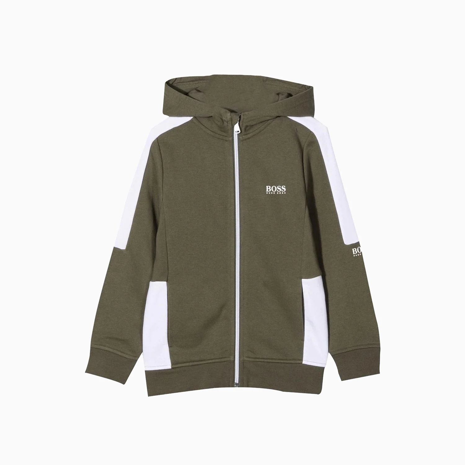 Kid's French Terry Hooded Tracksuit - Image 2