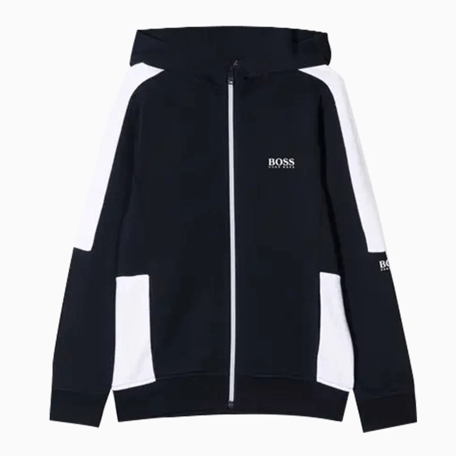 Kid's French Terry Hooded Tracksuit - Image 2