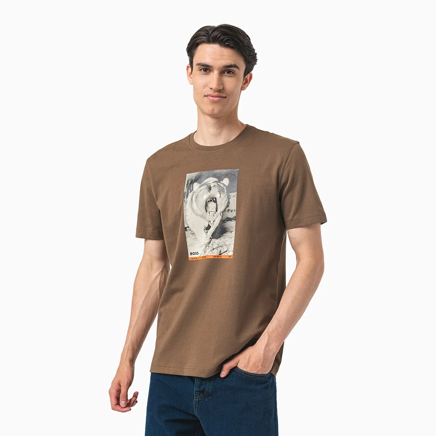 Men's Cotton Jersey Regular Fit T-Shirt With Seasonal Graphic Print