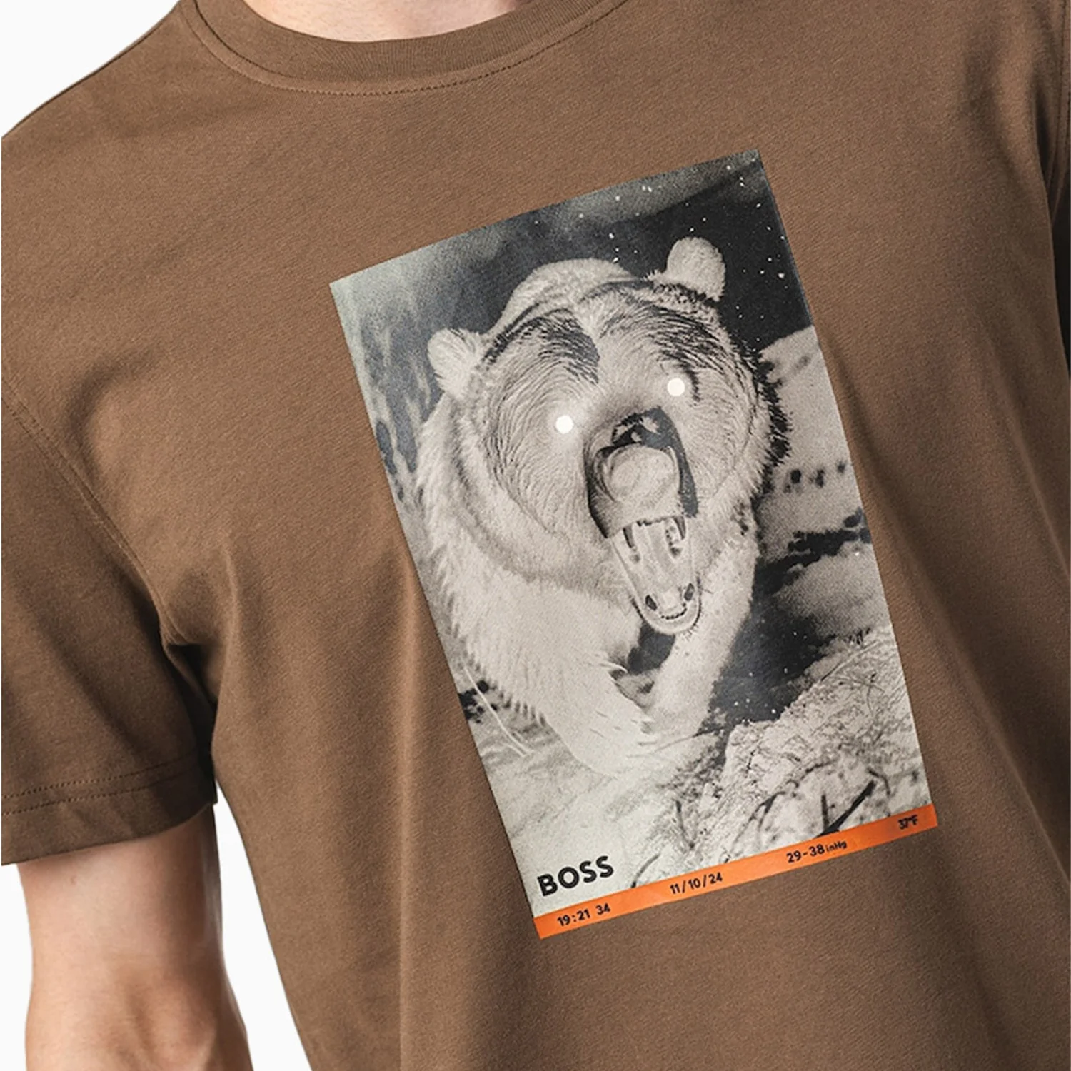Men's Cotton Jersey Regular Fit T-Shirt With Seasonal Graphic Print - Image 3