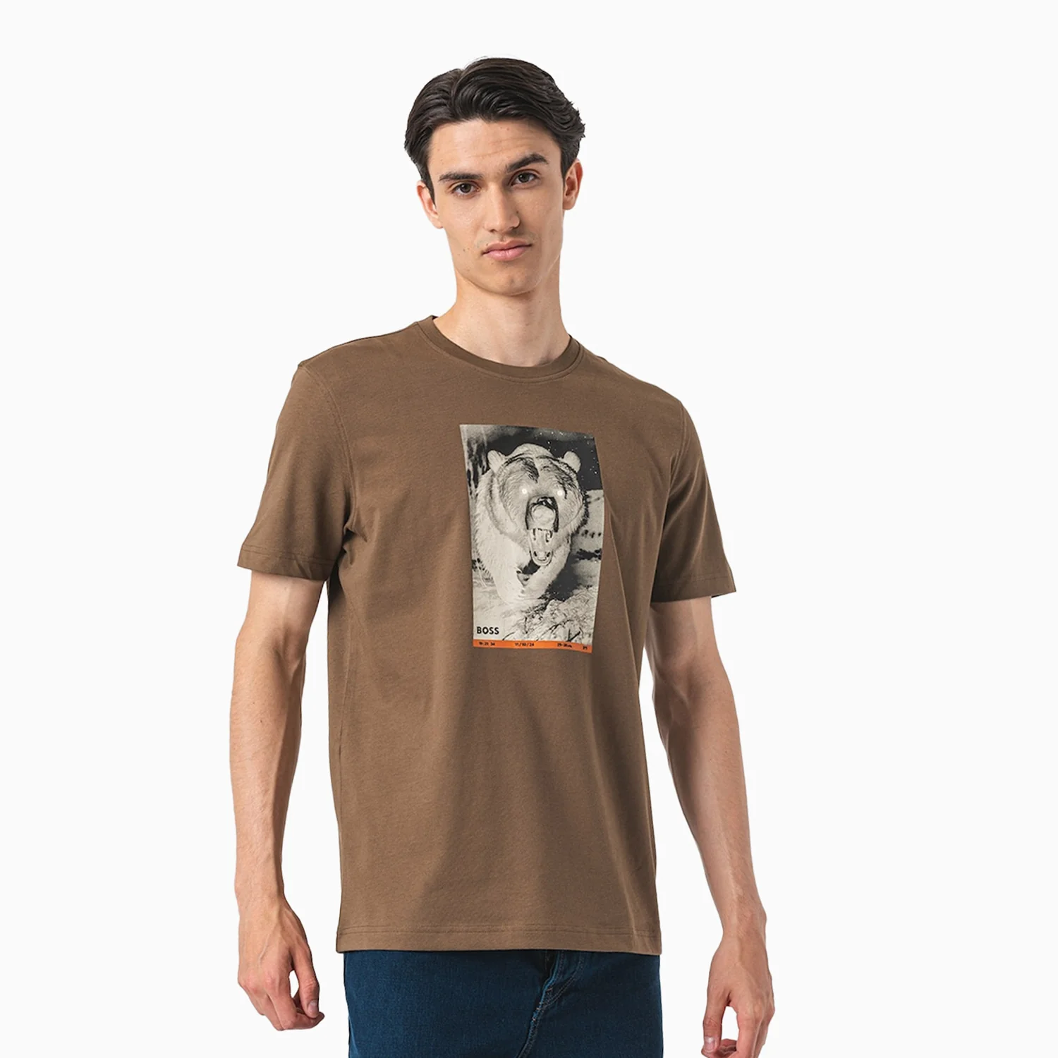 Men's Cotton Jersey Regular Fit T-Shirt With Seasonal Graphic Print - Image 4