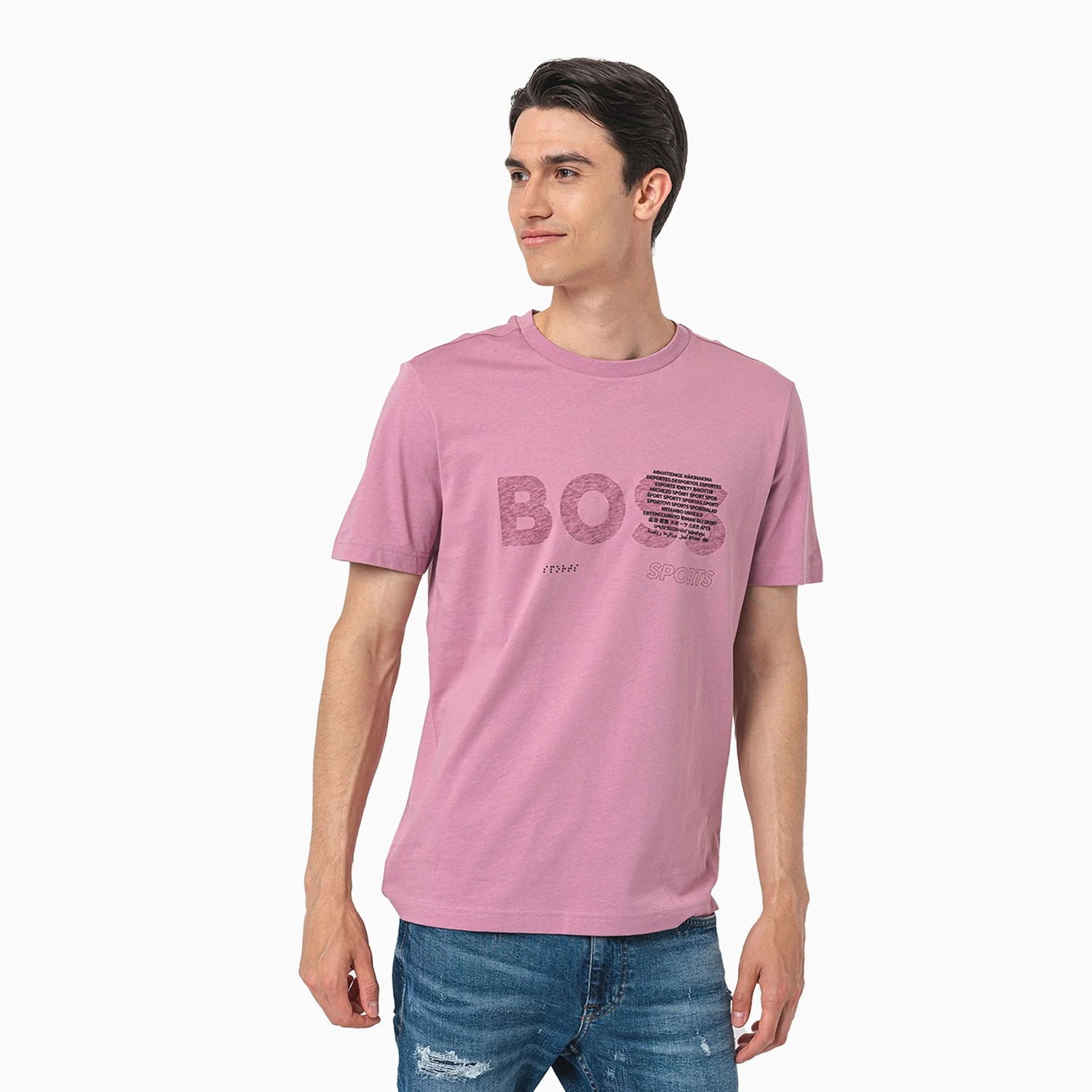Men's Cotton Jersey Regular Fit T-Shirt With Signature Artwork - Image 4