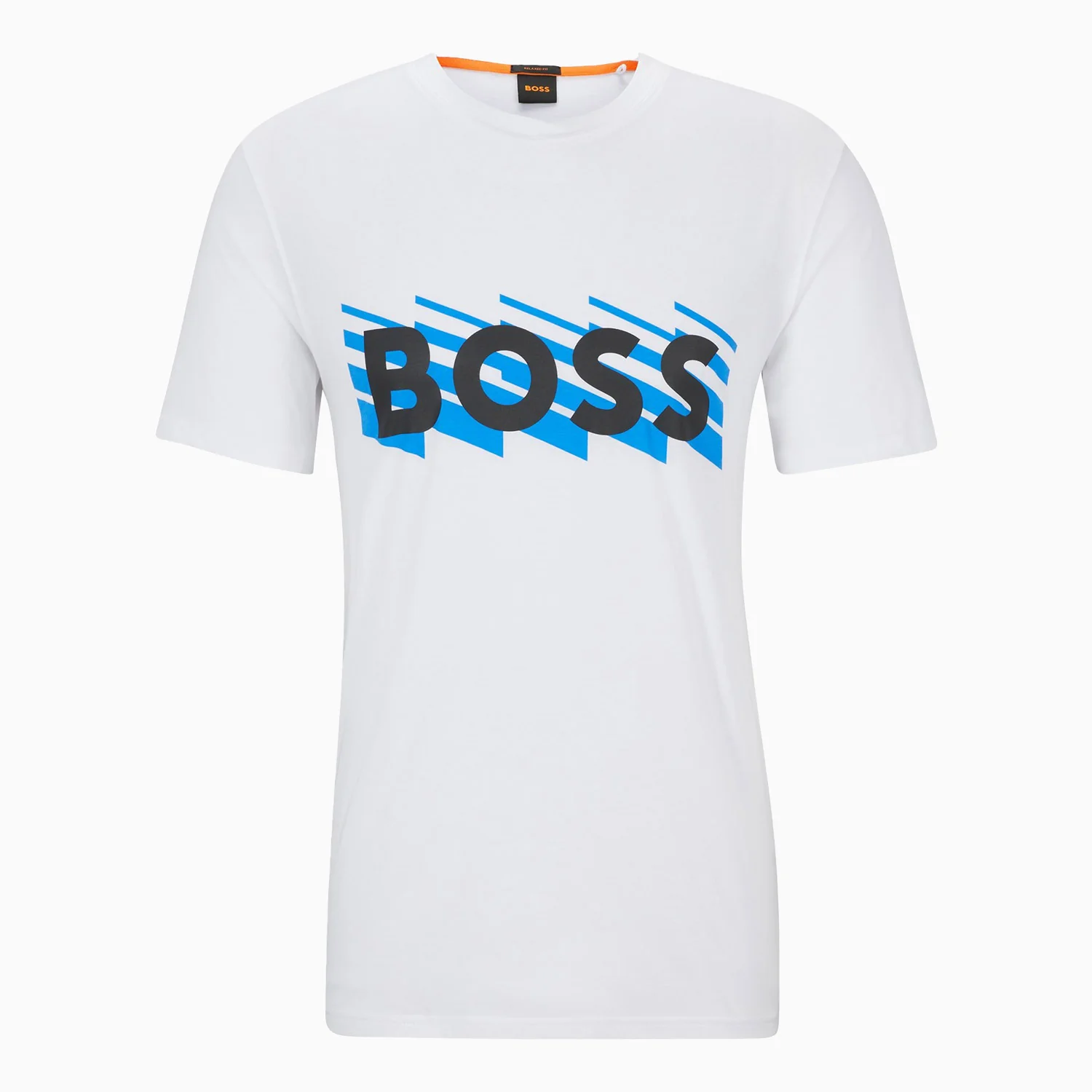 Men's Cotton Jersey T-Shirt With Rubber Print Logo - Image 4