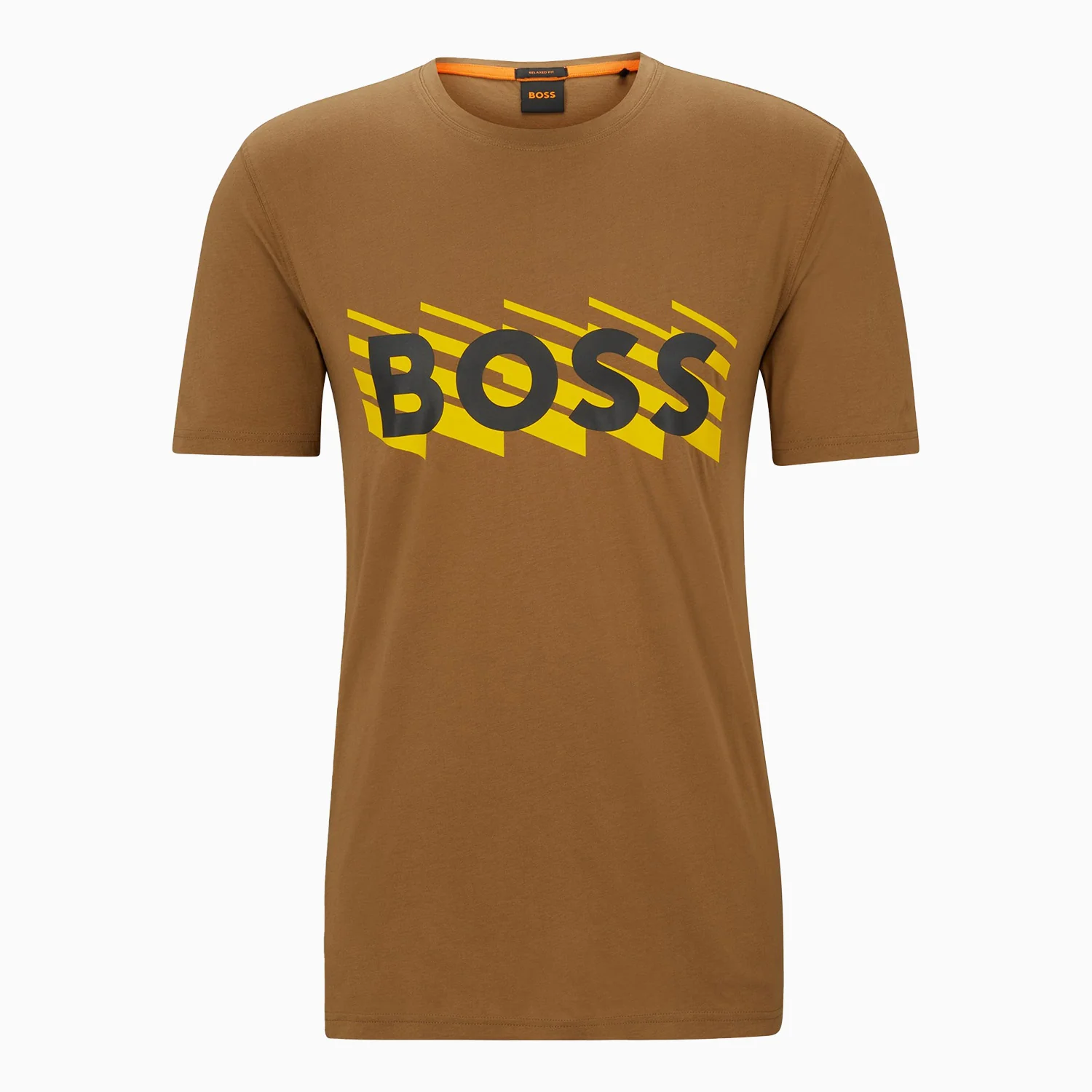 Men's Cotton Jersey T-Shirt With Rubber Print Logo - Image 2