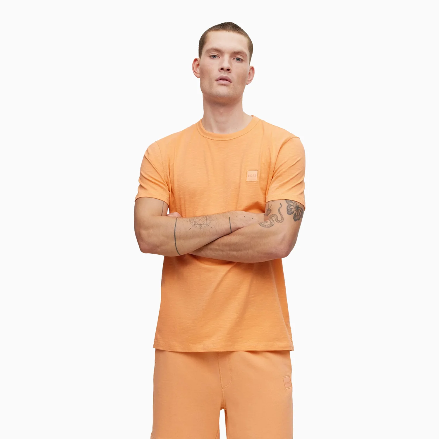 Men's Cotton Regular Fit Logo Patch Outfit - Image 2
