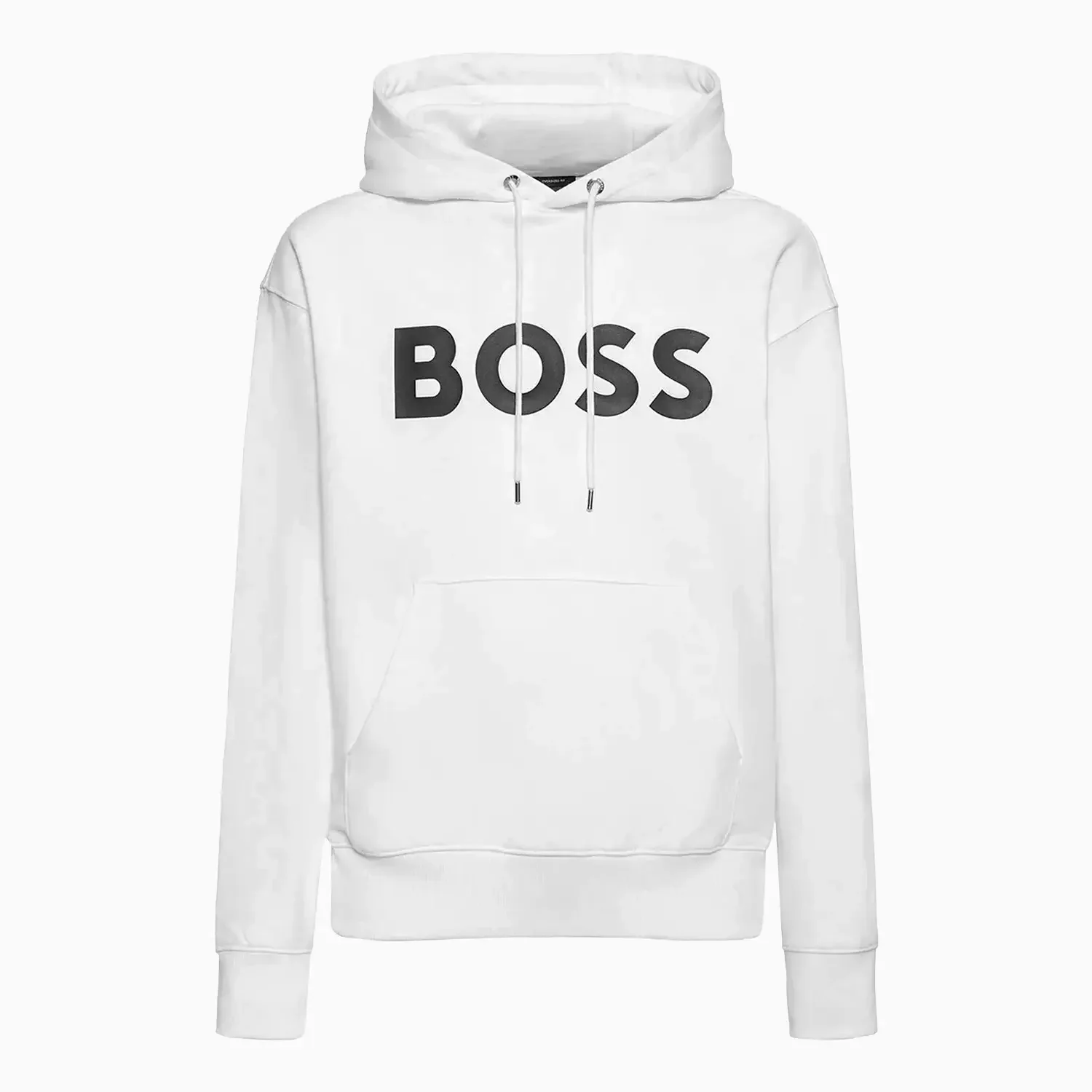 Men's Logo Print Hoodie In French Terry Cotton - Image 2
