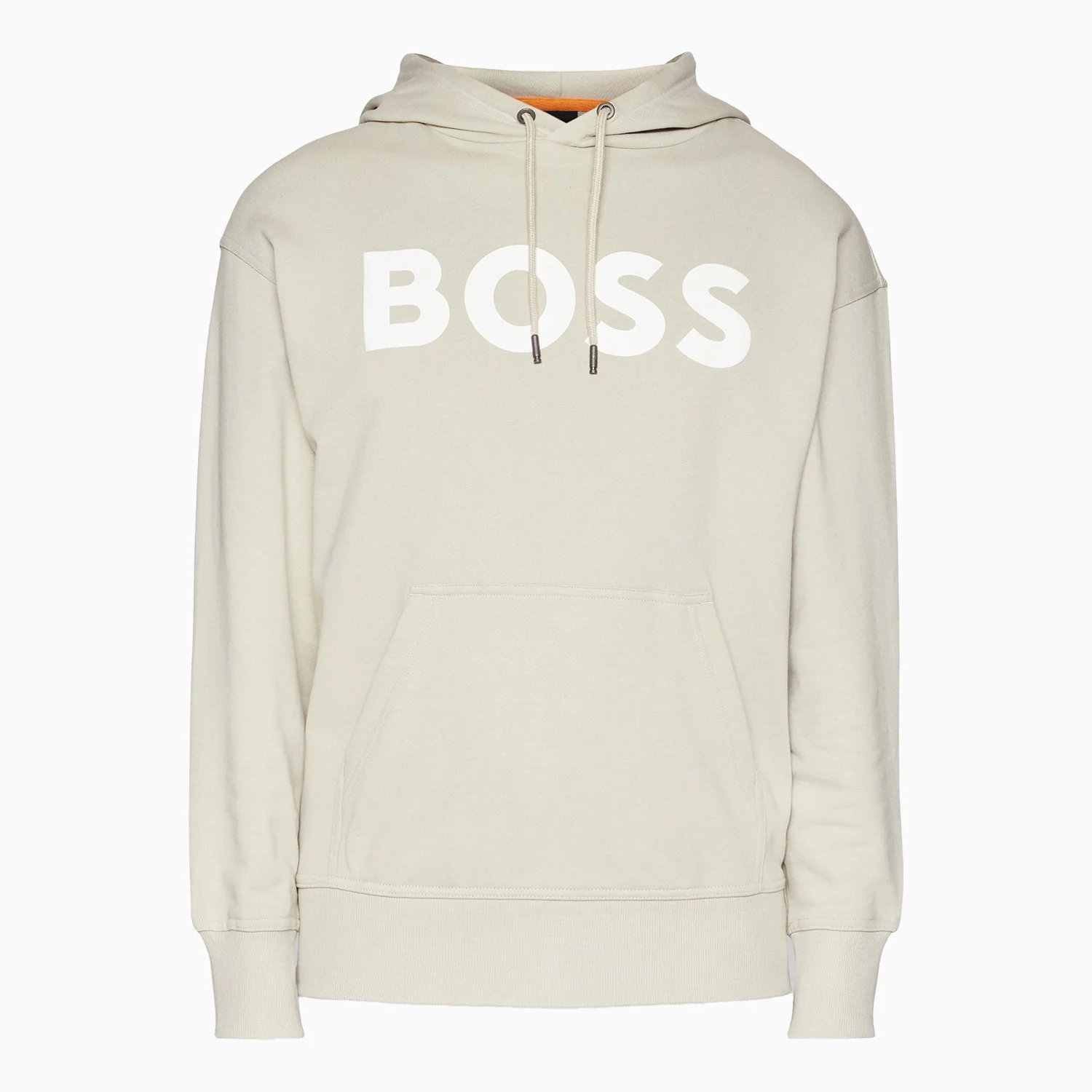 Men's Logo Print Hoodie In French Terry Cotton - Image 2