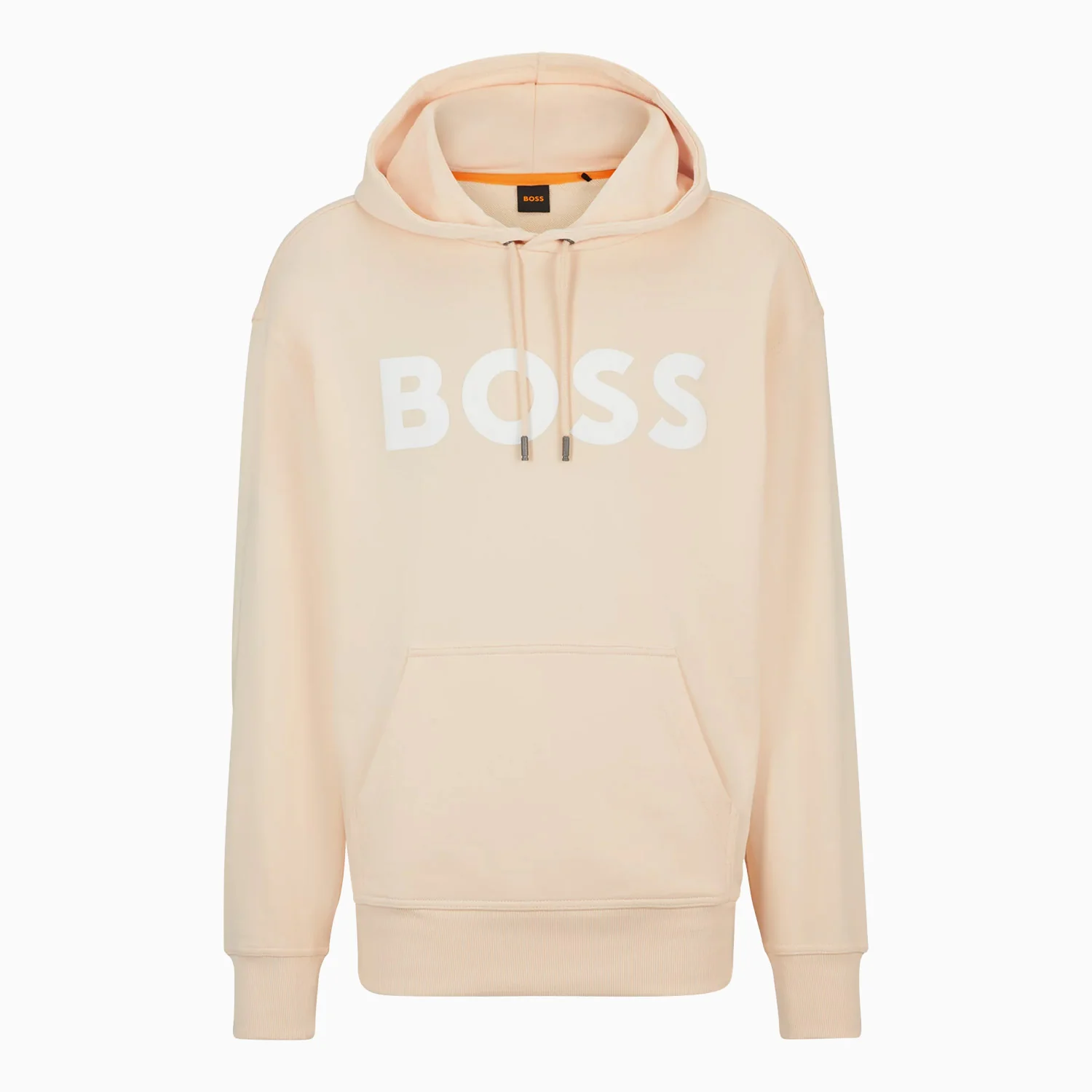 Men's Logo Print Hoodie In French Terry Cotton - Image 2