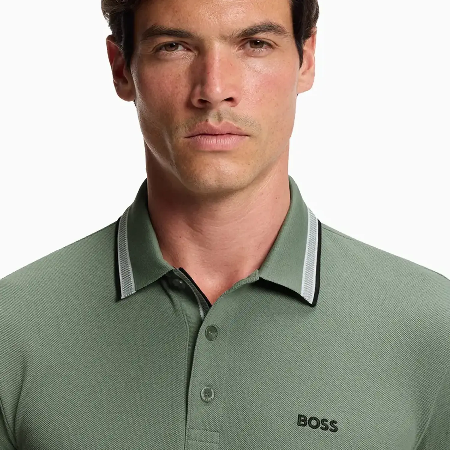 Men's Paddy Polo Shirt in Cotton Piqué - Image 3
