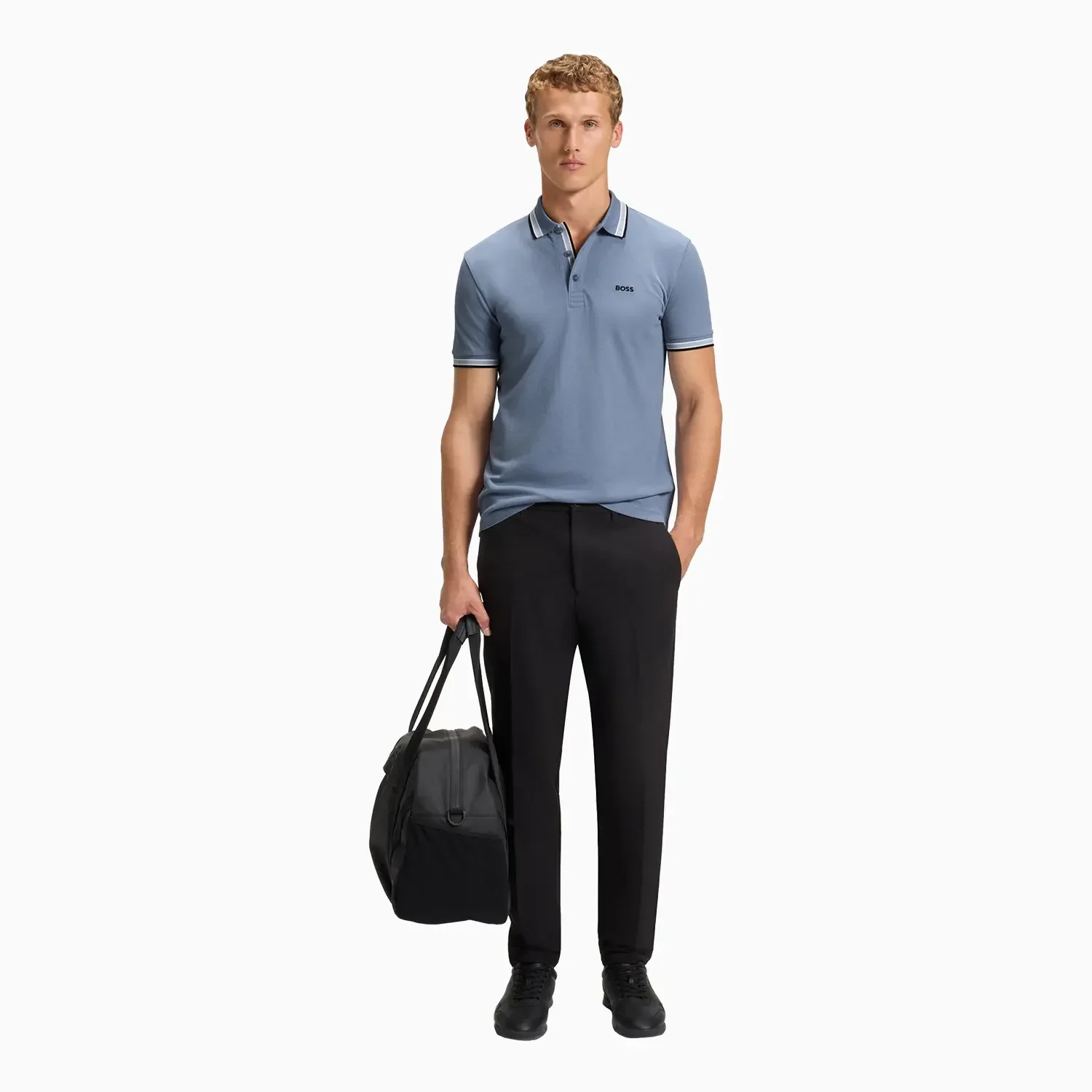 Men's Paddy Polo Shirt in Cotton Piqué - Image 3
