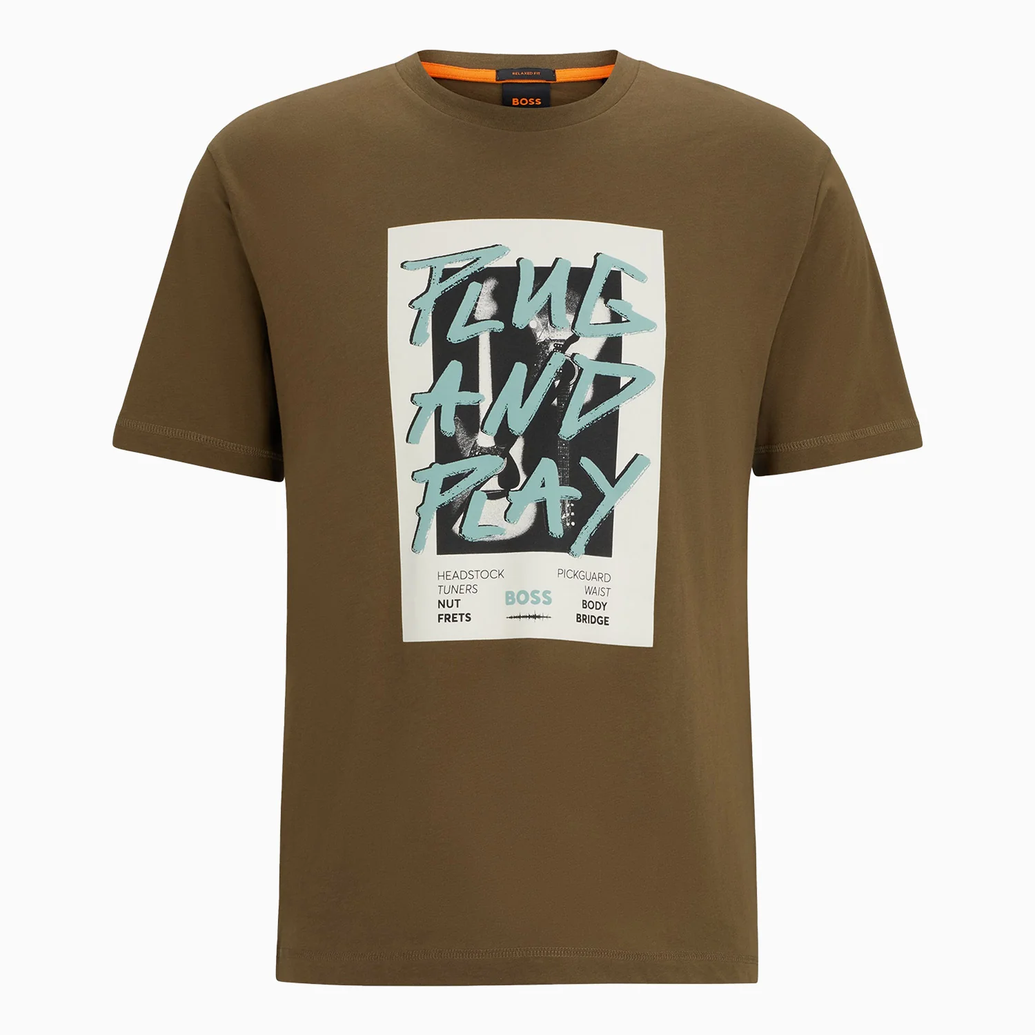 Men's Regular Fit T-Shirt In Cotton With Seasonal Graphic Print - Image 2