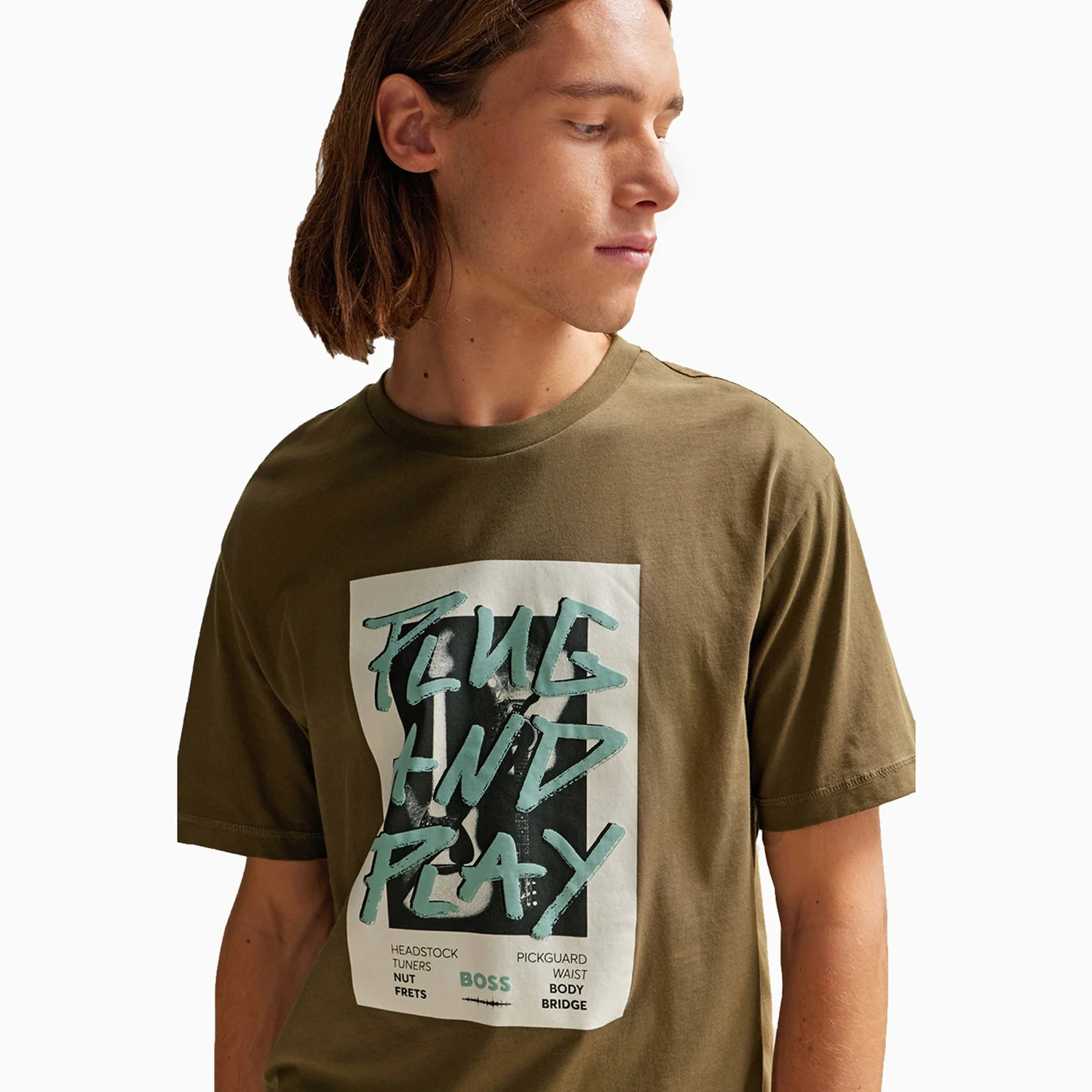 Men's Regular Fit T-Shirt In Cotton With Seasonal Graphic Print - Image 4