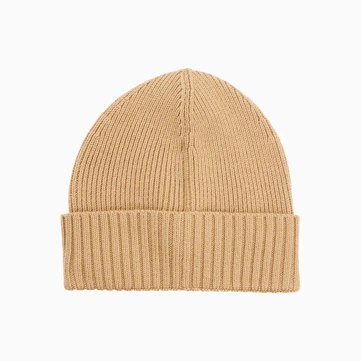 Ribbed Beanie Hat In Virgin Wool - Image 3