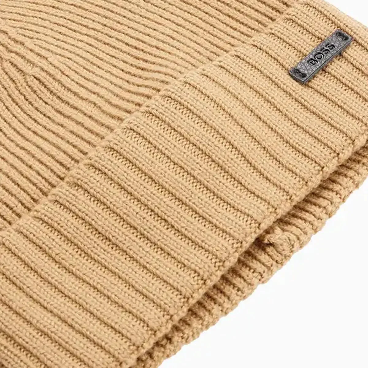 Ribbed Beanie Hat In Virgin Wool - Image 5