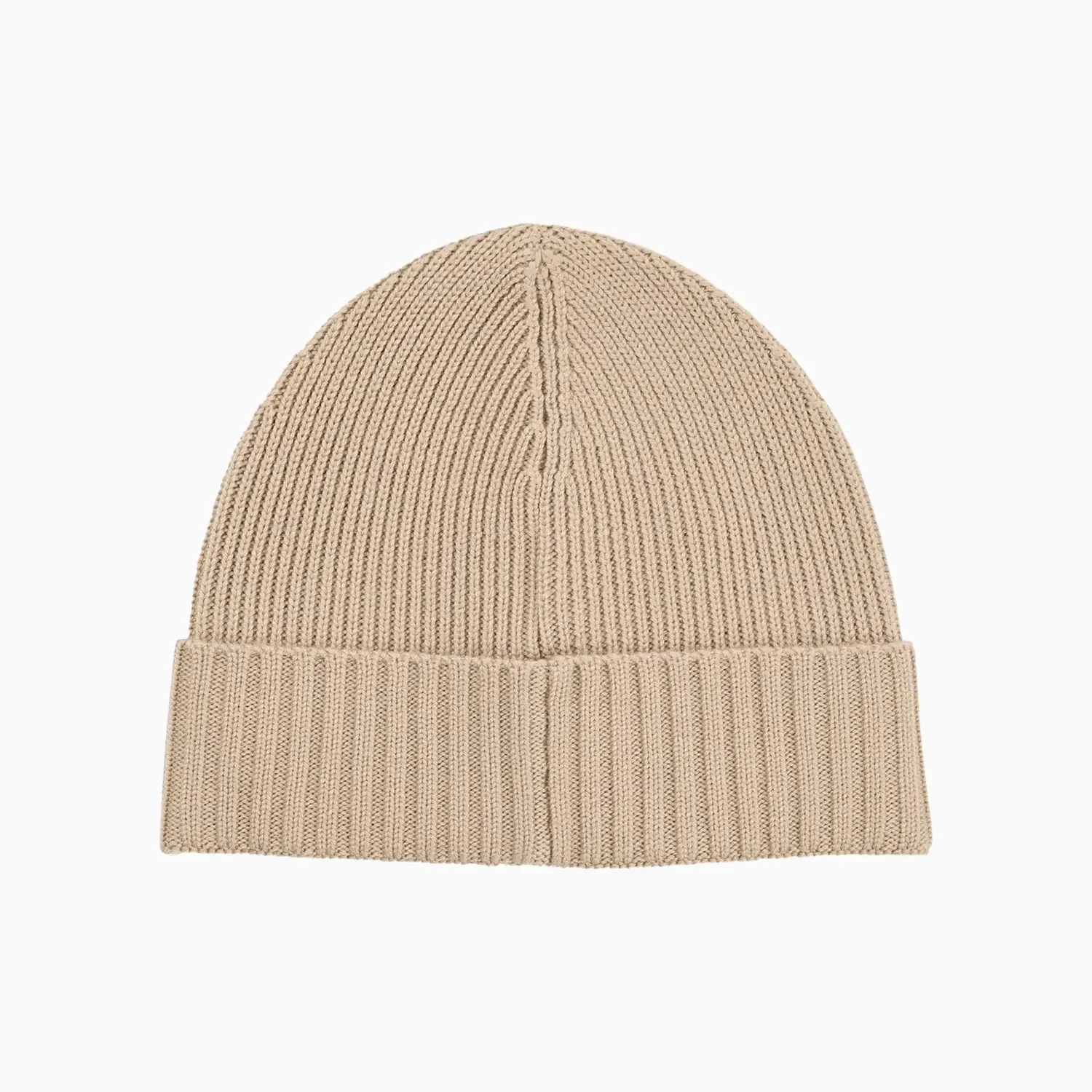 Ribbed Beanie Hat In Virgin Wool - Image 3