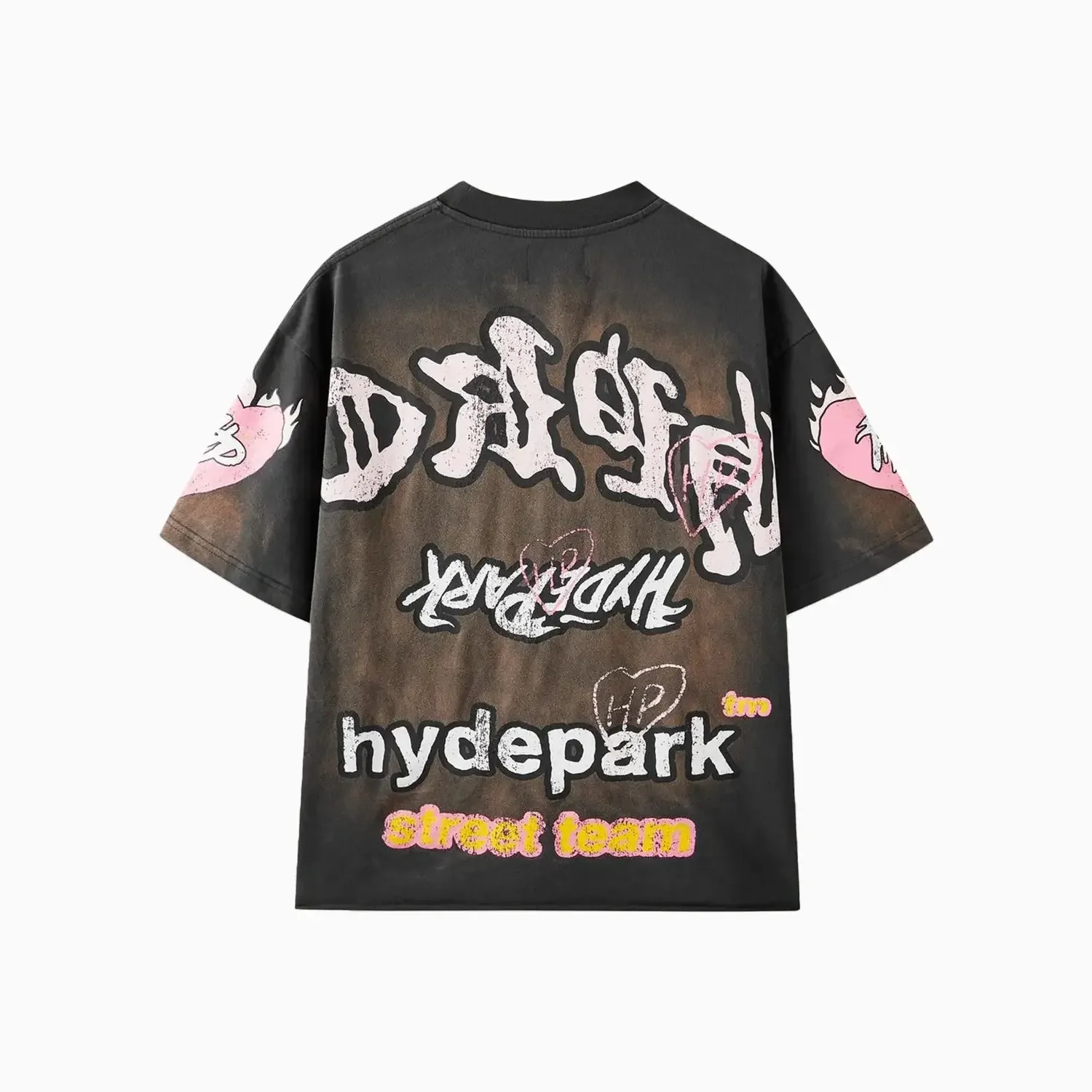 Men's Street Team Bubble Gum Crew T-Shirt - Image 2